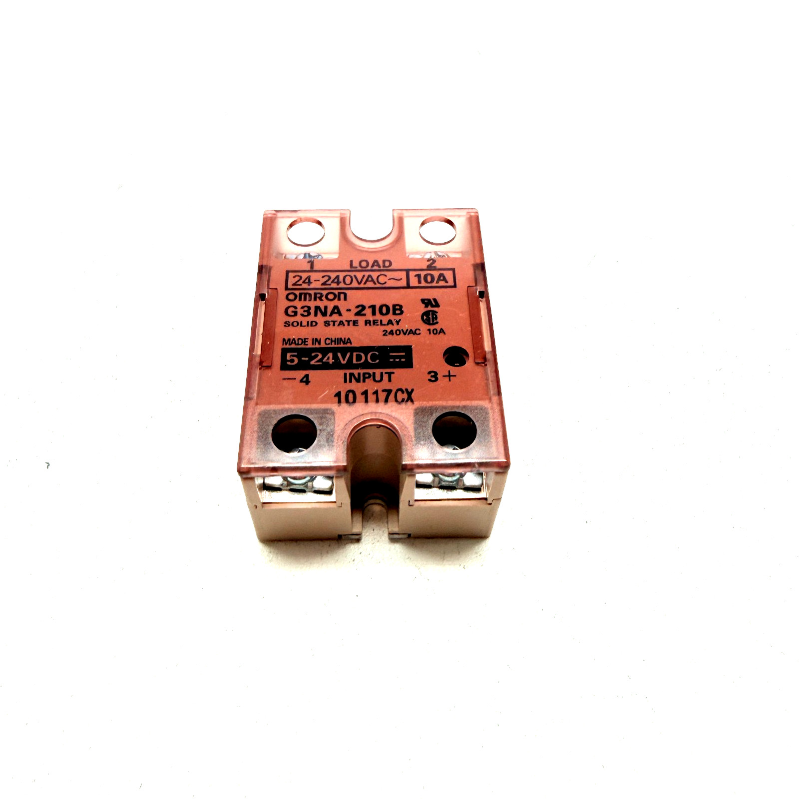 Omron G3NA-2108 Solid State Relay, SPST-NO, Input: 5-24VDC, Load: 24-240VAC 10A