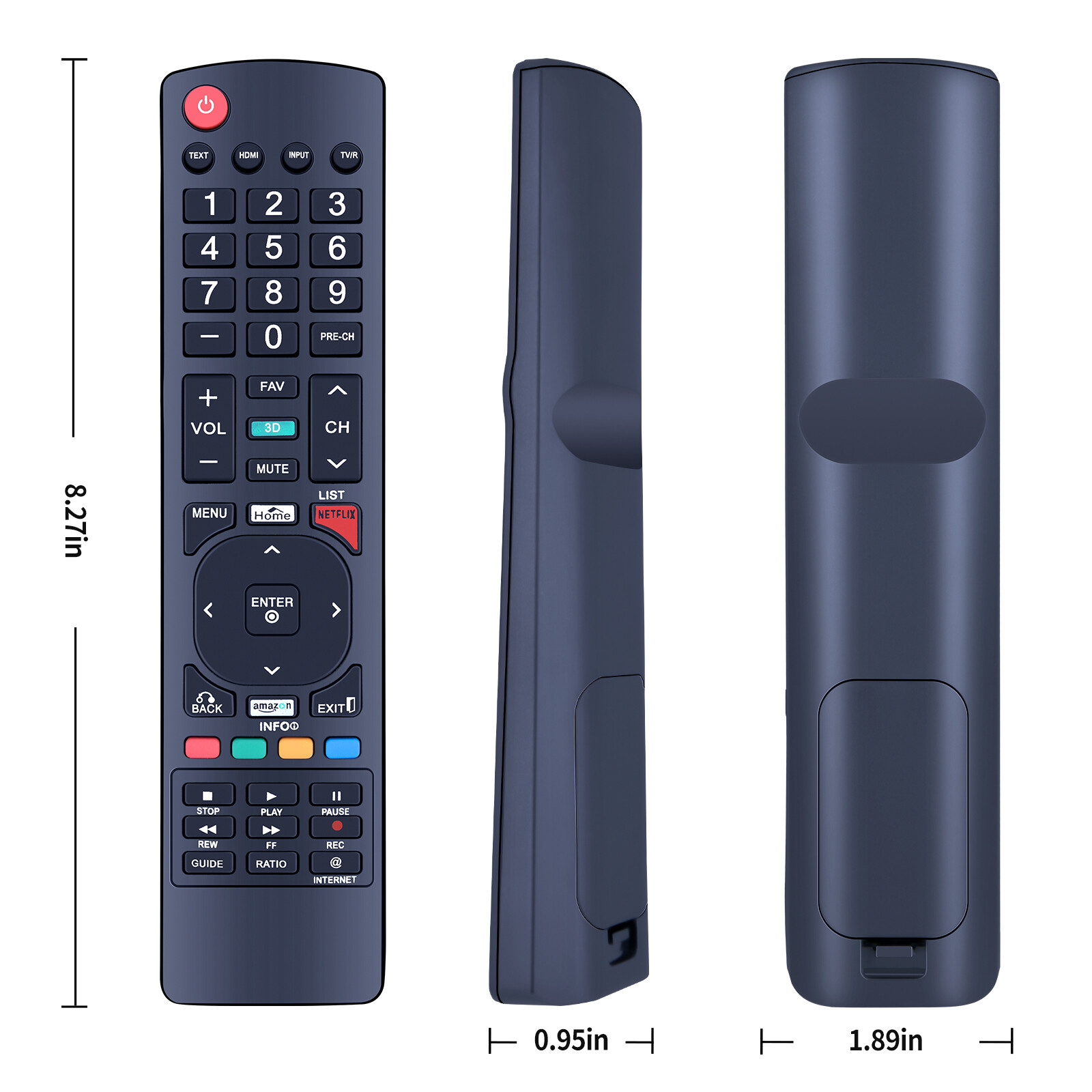 For Monster MNVISION-15 Vision Portable System Replacement Remote Control