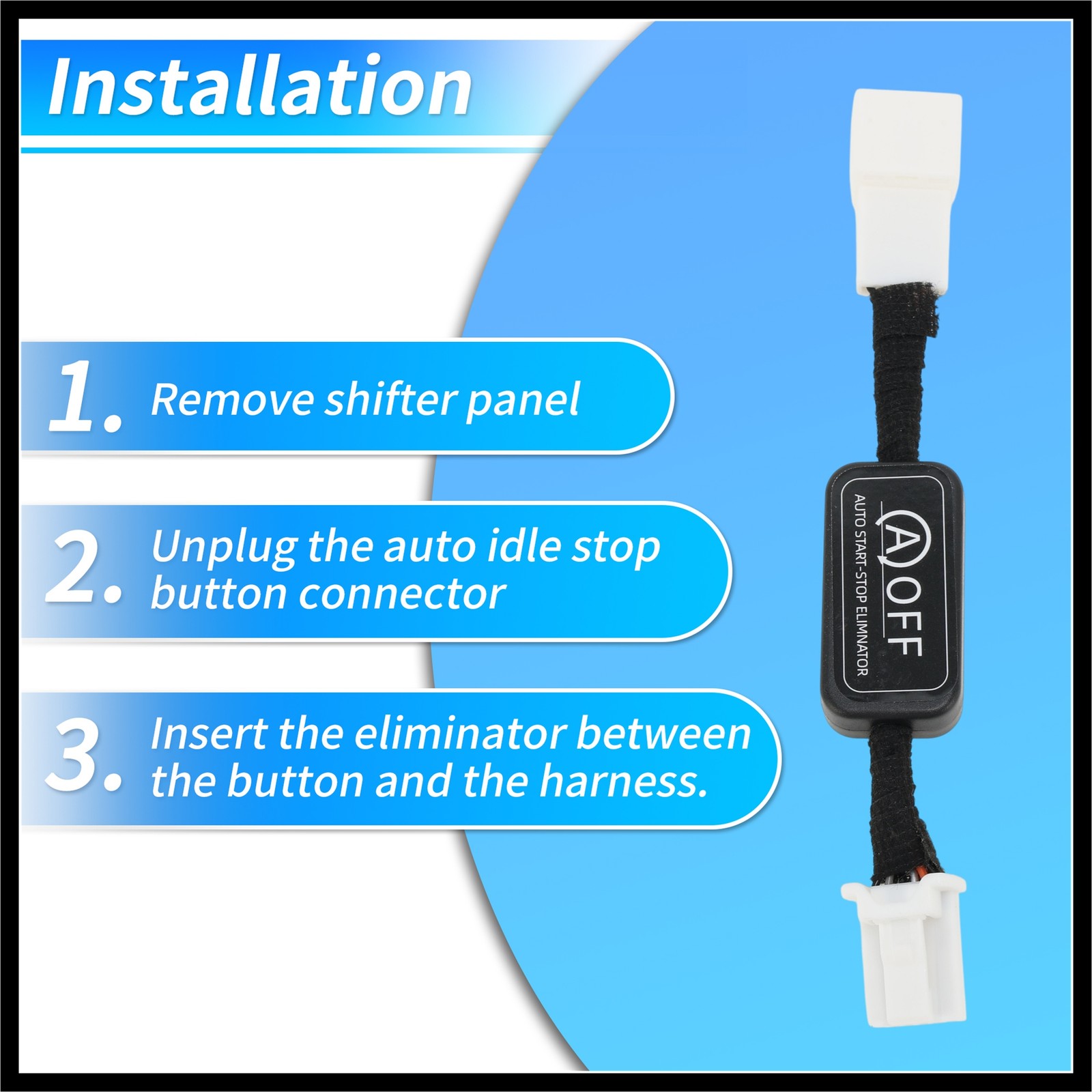 Auto Start Stop Eliminator for Toyota Tundra 2022-2026 Start Stop Disable