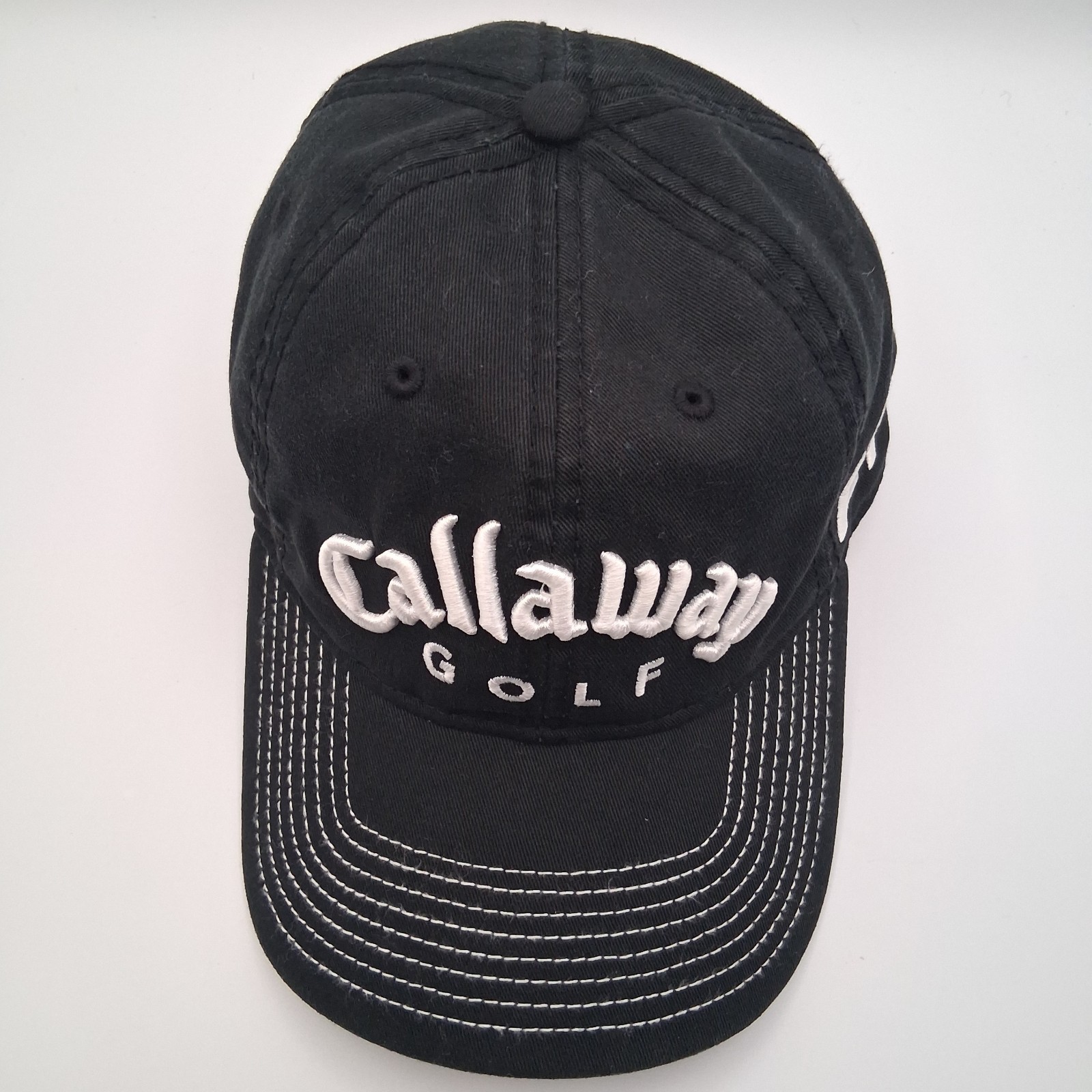 Callaway Golf Hat Cap FT-5 Tour i New Era Black Strap Back White Script Logos