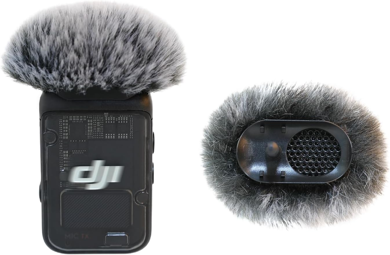 Microphone Windscreen Compatible with DJI MIC 2 (Not for DJI MIC 1) / OSMO POCKE