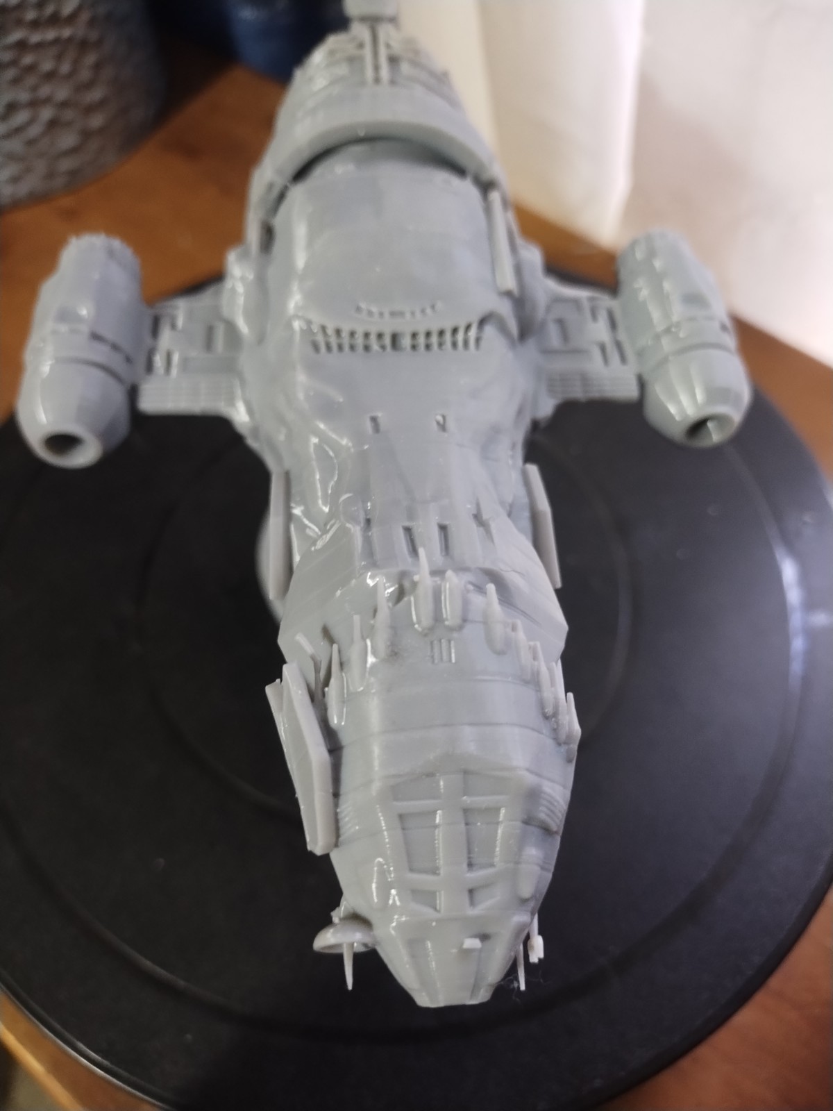 Firefly Serenity Ship 3D Resin Print With Stand
