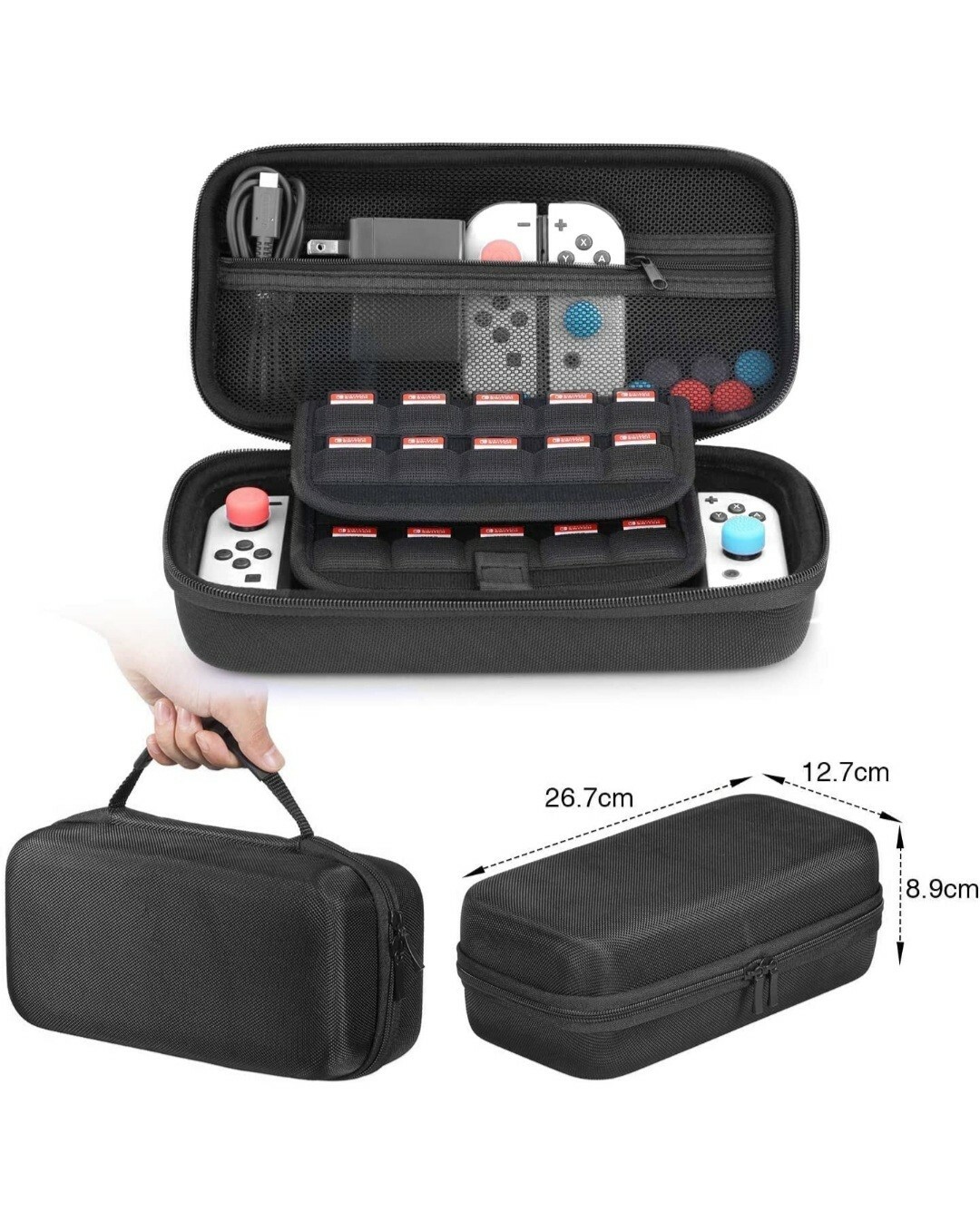 Nintendo Switch Accessory Deluxe Bundle HeysTop