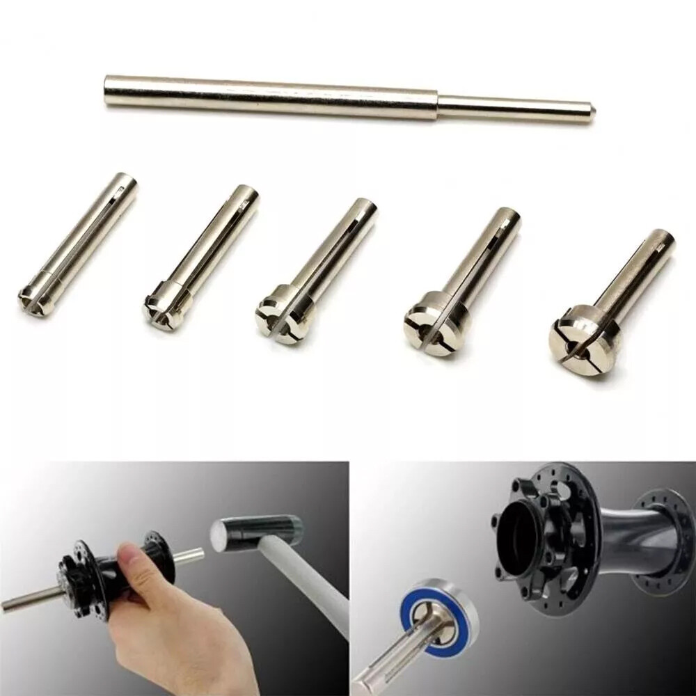 Bicycle Bearing Extractor Kit Removal Tool for Frame Wheels Hub Bottom Bracket