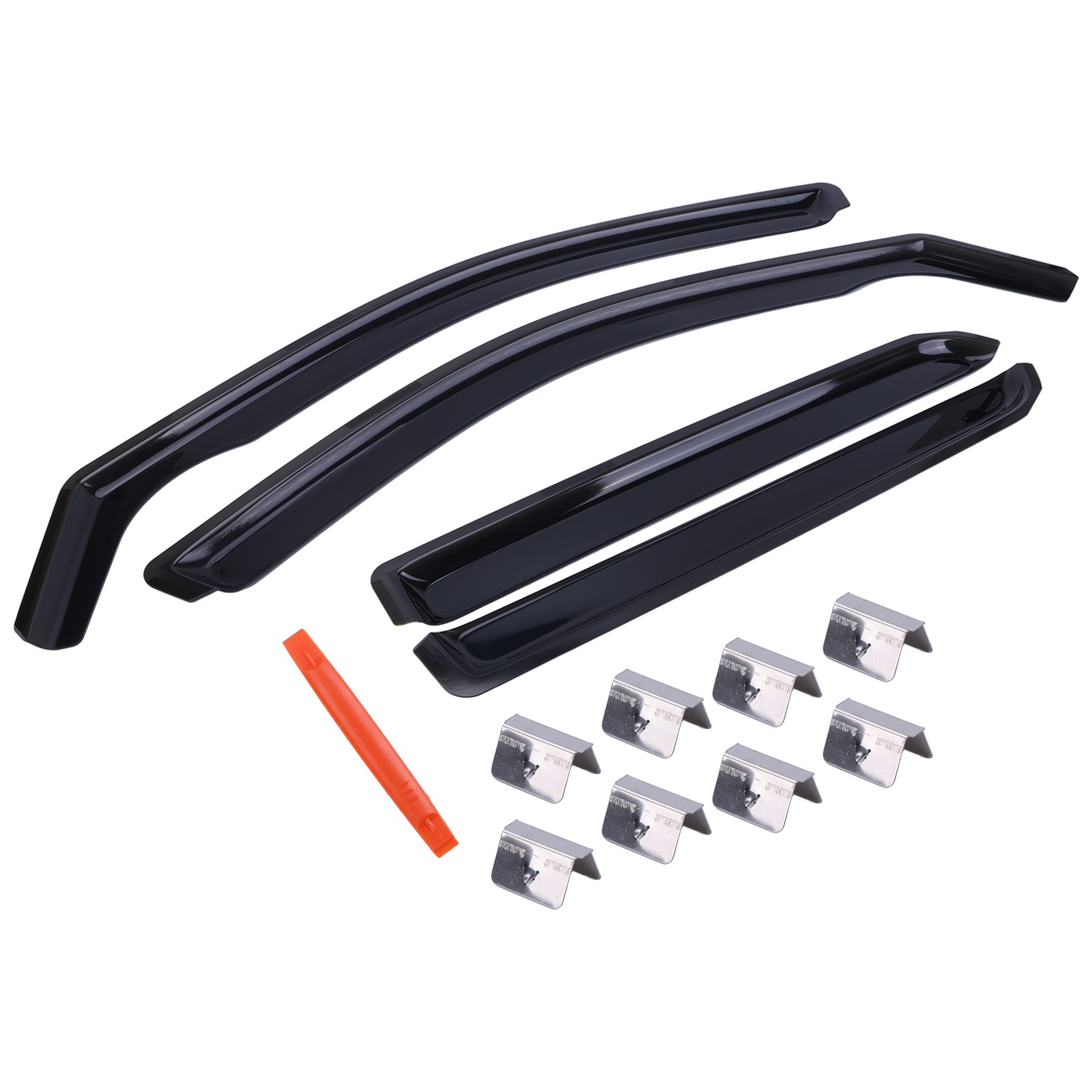 For 2011-2026 Dodge Durango Shatterproof Rain Guards Vent Visors Shade