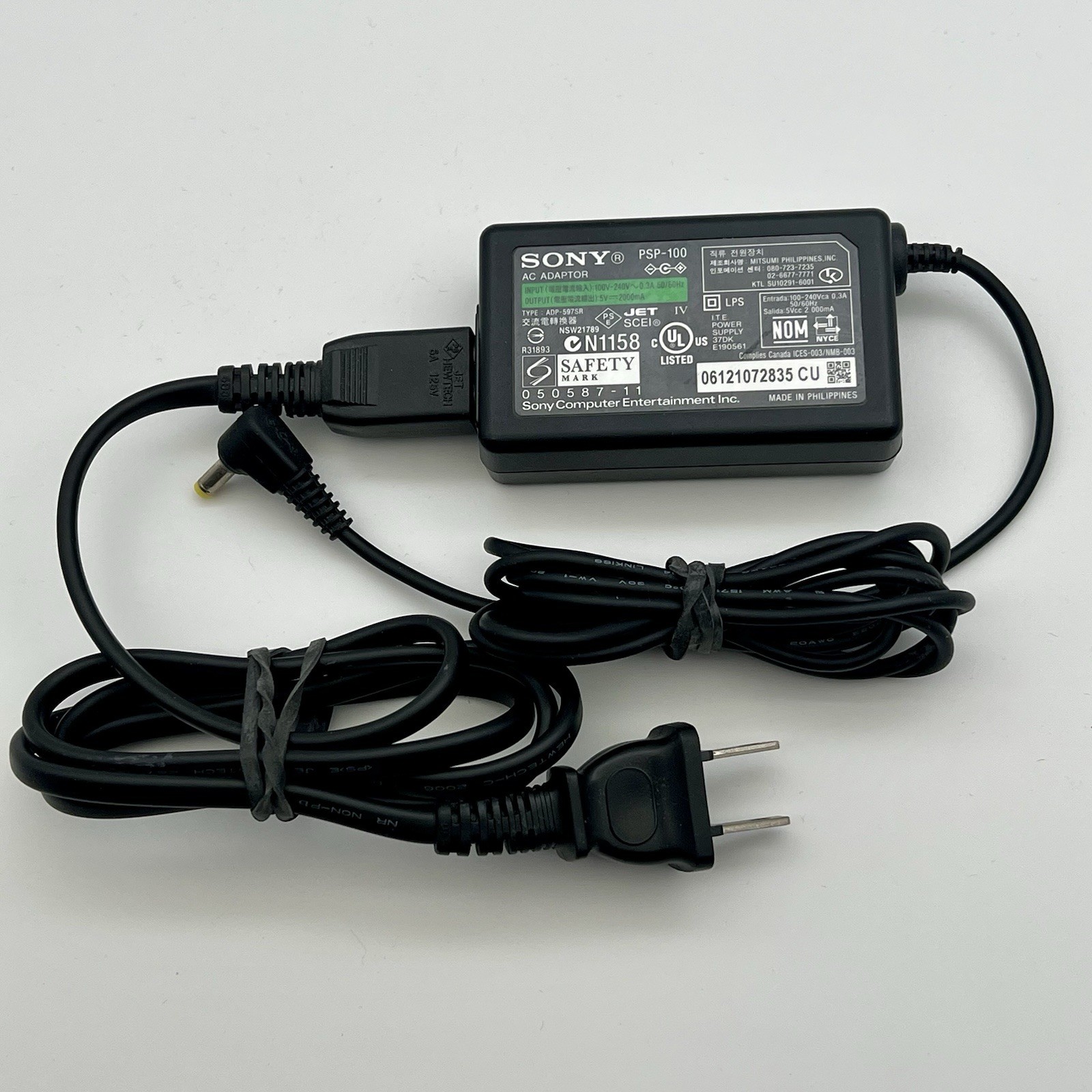 Official Genuine OEM AC Adapter for Sony PSP 1000, 2000 & 3000  Wall Charger