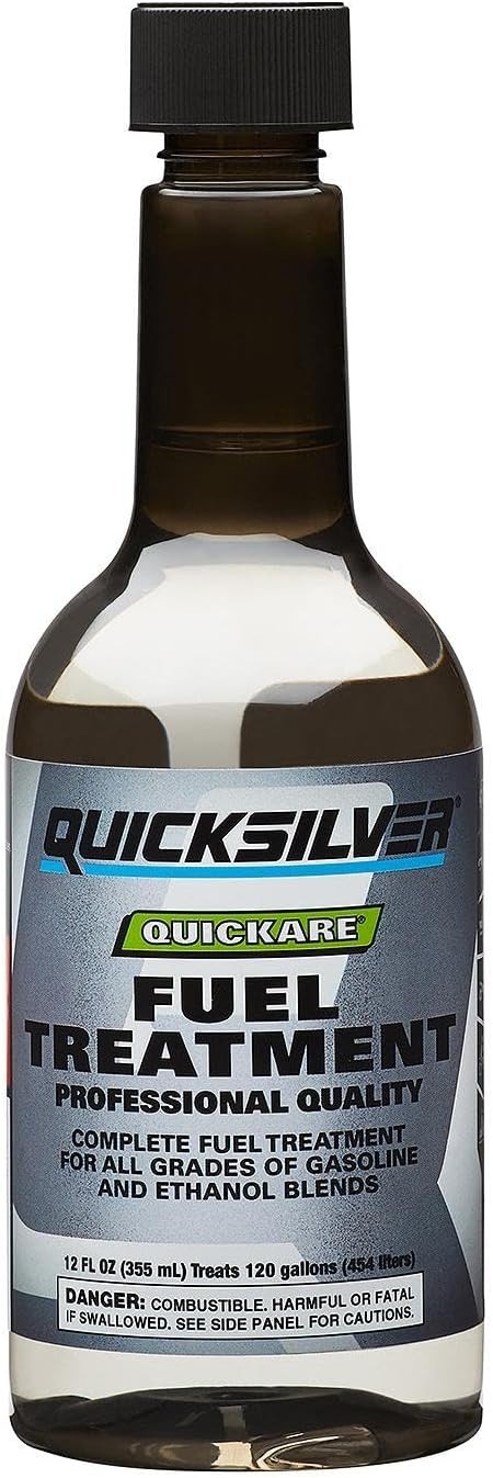 Quicksilver Mercury Fuel Treatment Additive 12oz 3 Pack Marine NEW