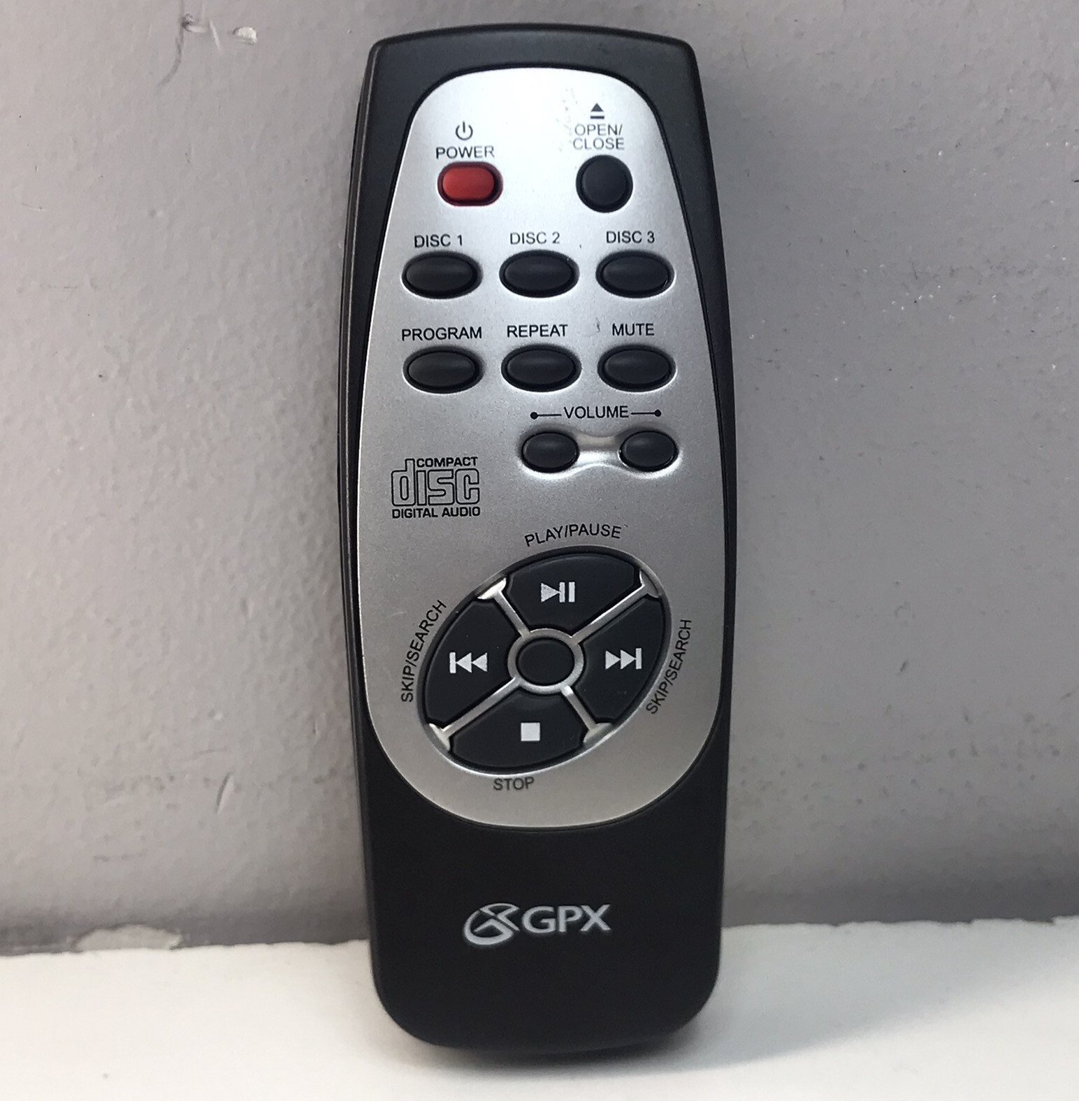 GPX CD Compact 3-Disc Carousel Changer Remote Control CD48PRC OEM Cleaned Tested