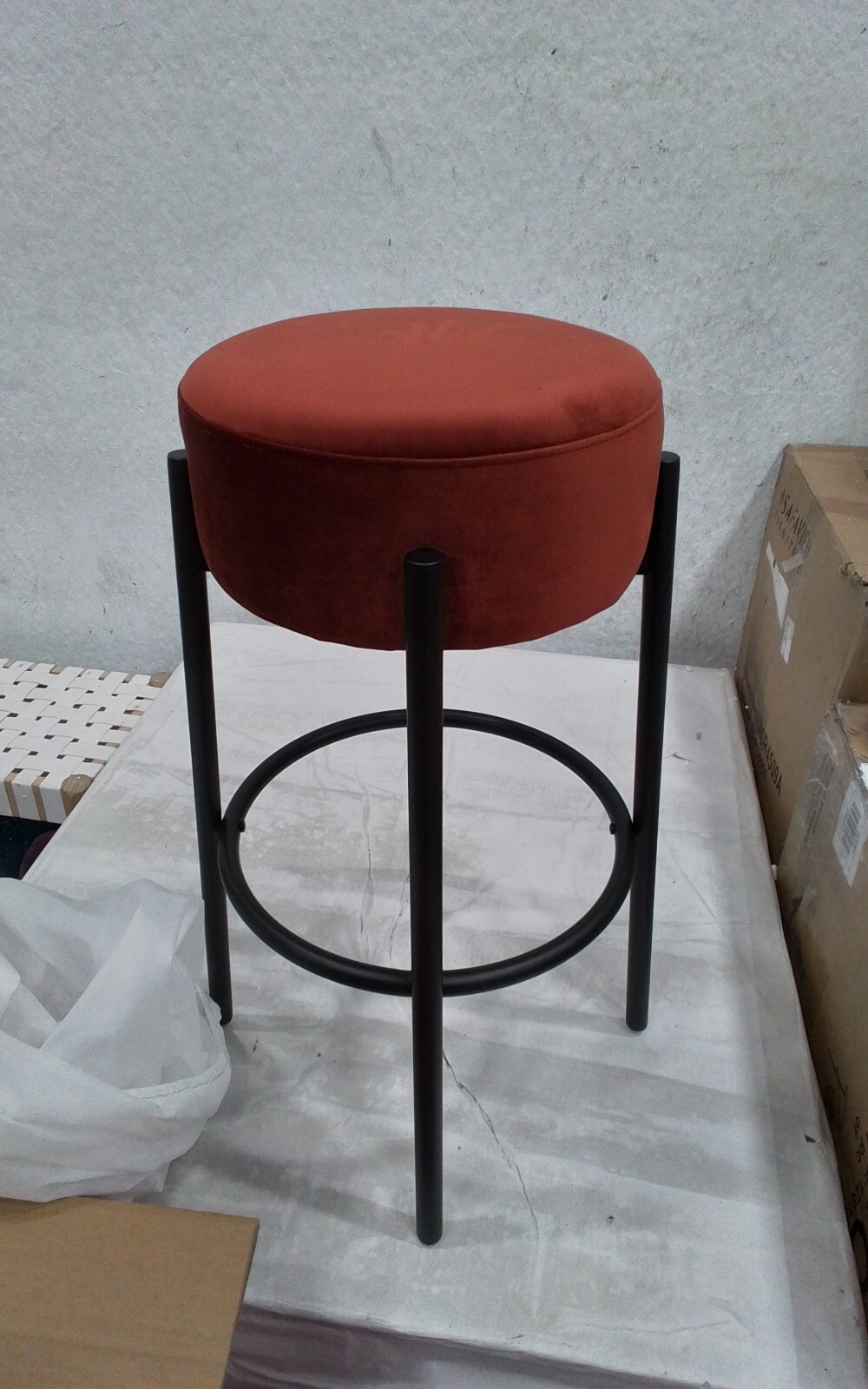 Safavieh PAISLEIGH METAL LEG BARSTOOL, Reduced Price 2172736491 SFV5031C