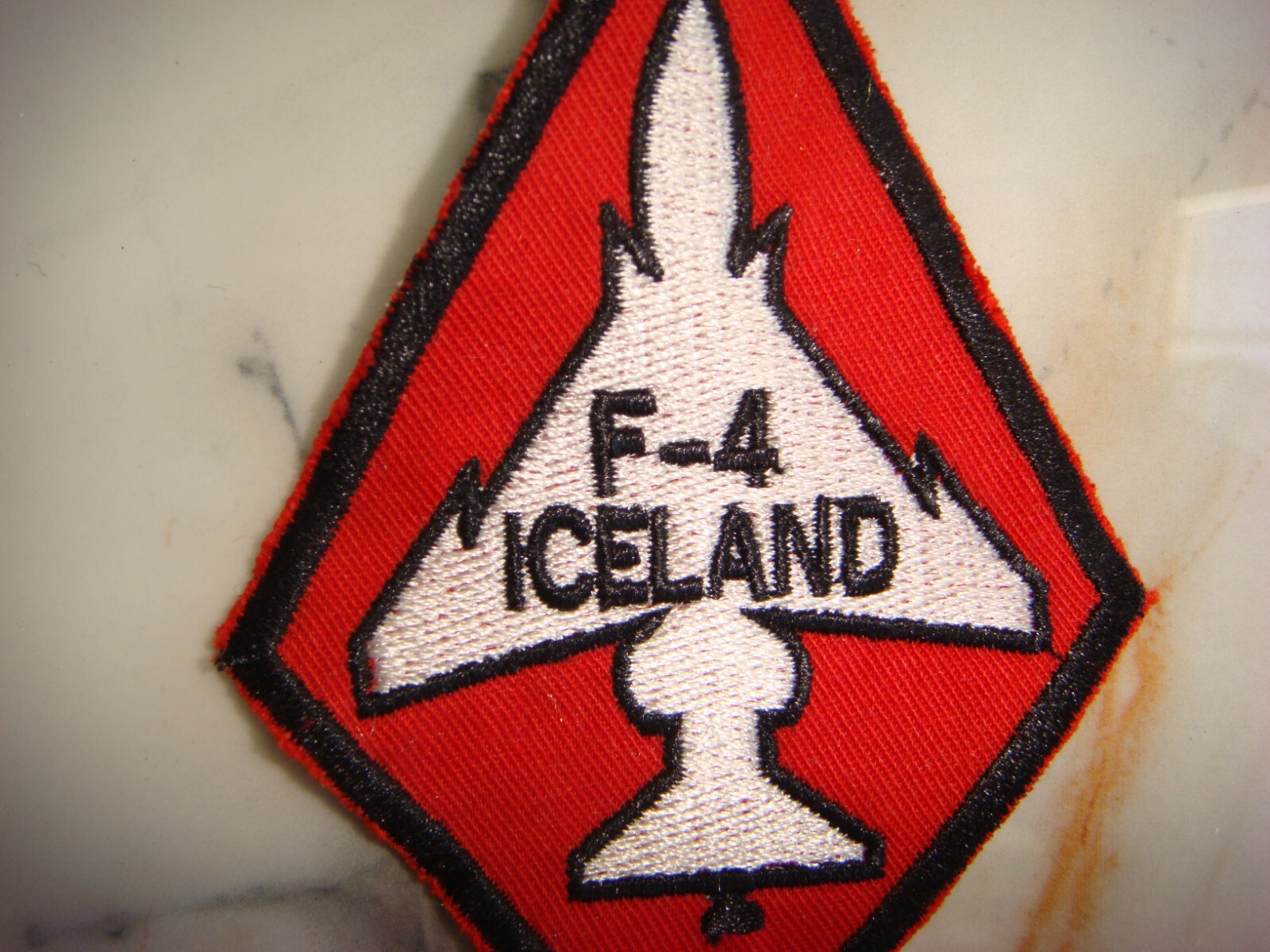 US AIR FORCE 57th FiIGHTER INTERCEPTOR SQUADRON F-4 'ICELAND' PATCH