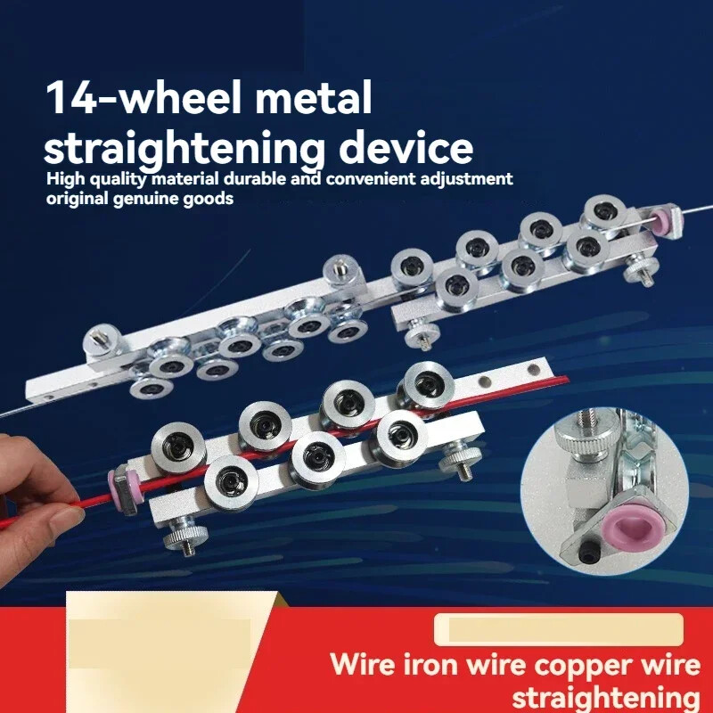Manual Wire Straightener Stripping Machine Cable Straightening Straightener