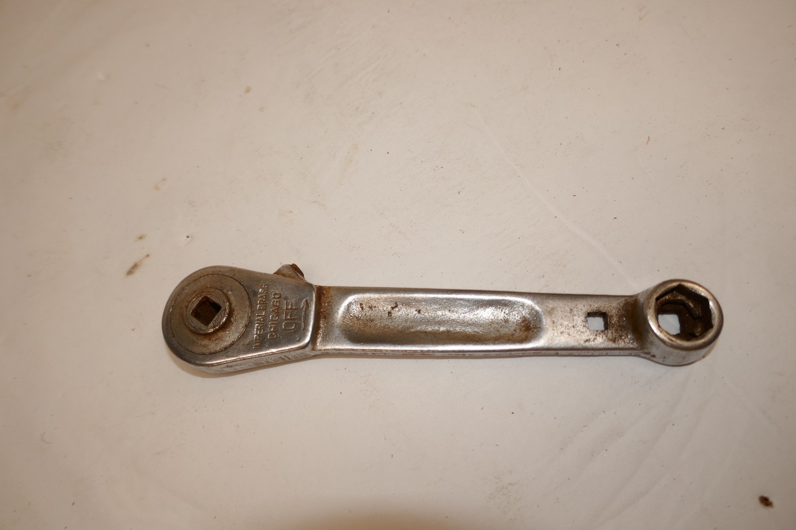 Vintage Imperial Brass #123C Refrigeration Wrench 1/4"