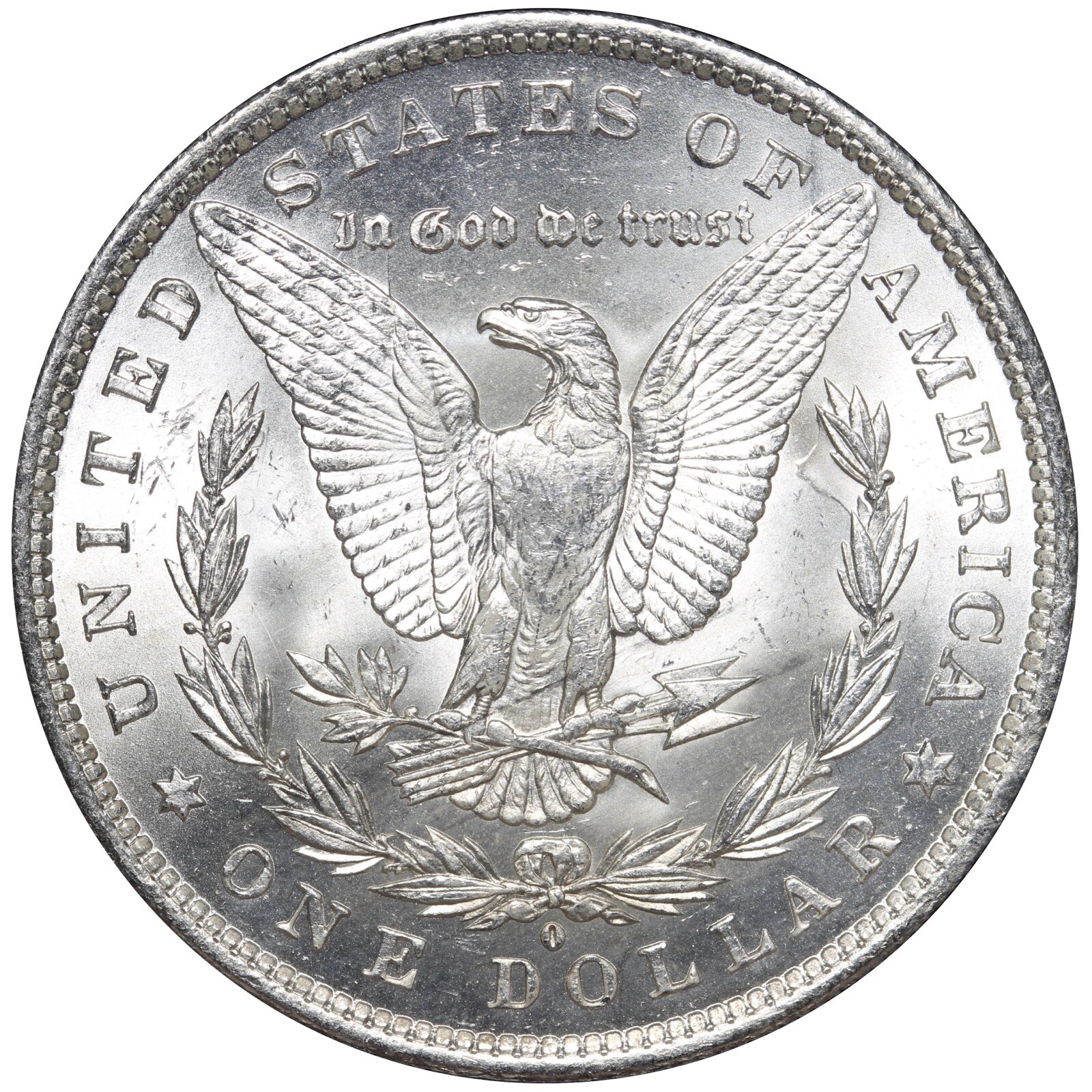 1884-O Morgan Silver Dollar GEM BU E779 QMR
