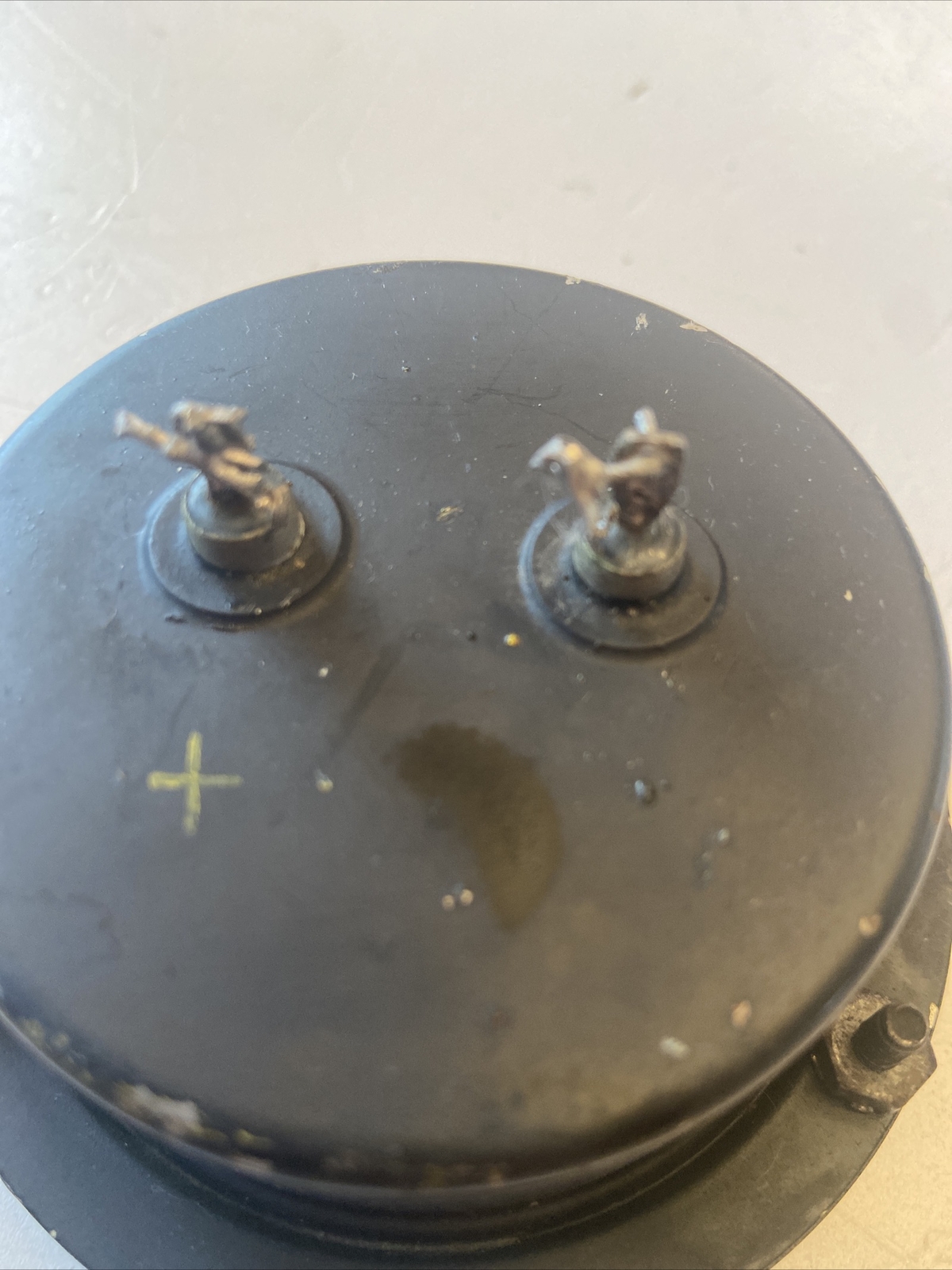 Vintage Marion Milliamperes DC Panel Meter Model HM3 Scale 0-50 #K