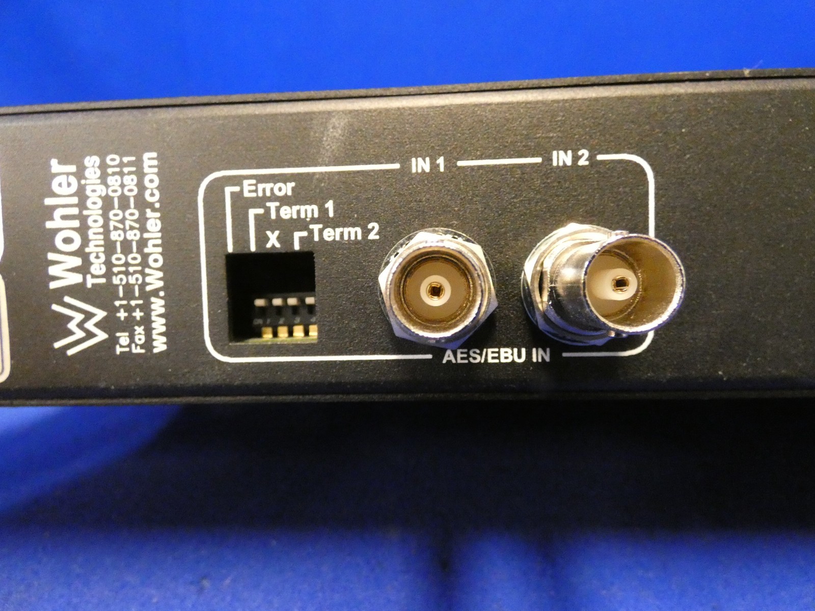 Wohler AMP1-DA Digital Audio Monitor Panel