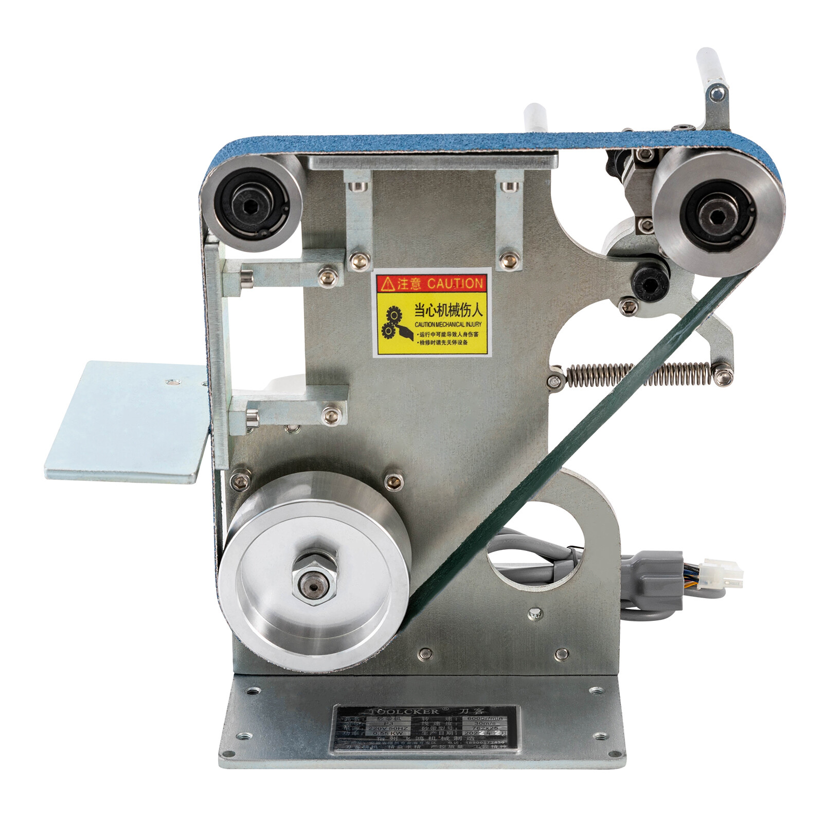 Belt Sander Bench Grinder Knife Sharpener with Large Table Polishing Sander