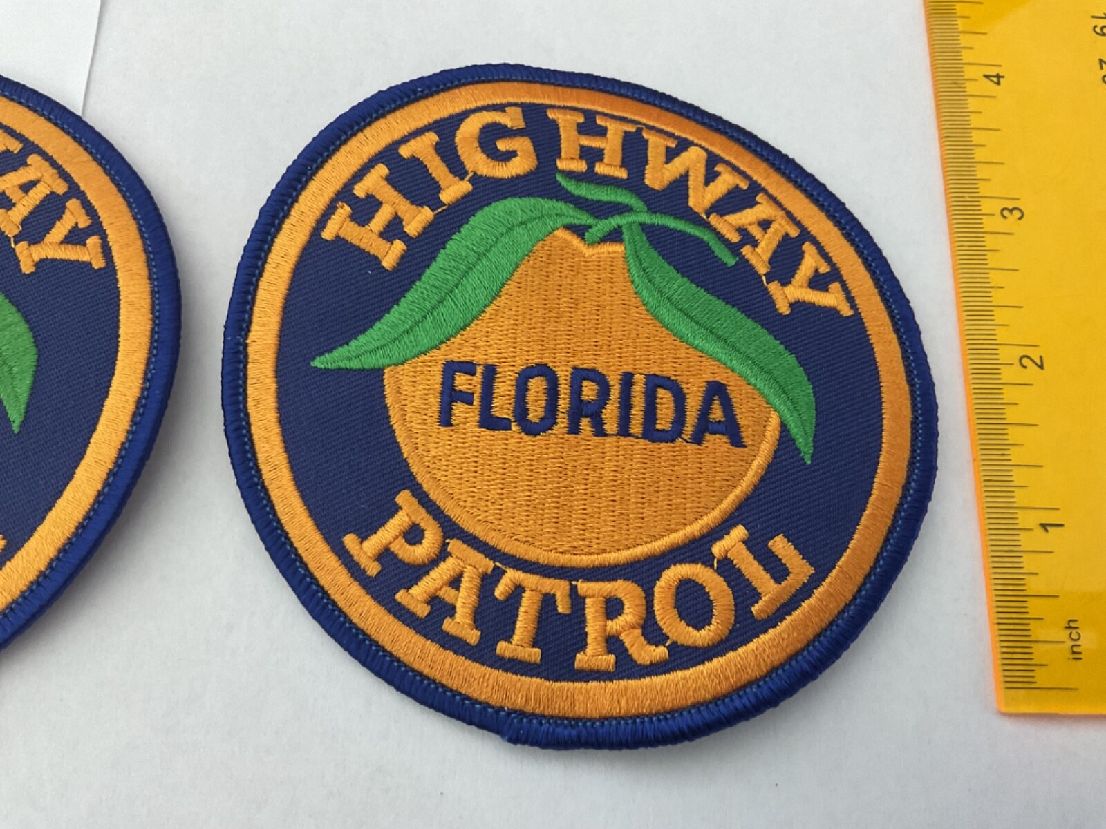Florida Highway Patrol collectable Patch Set 2 pieces