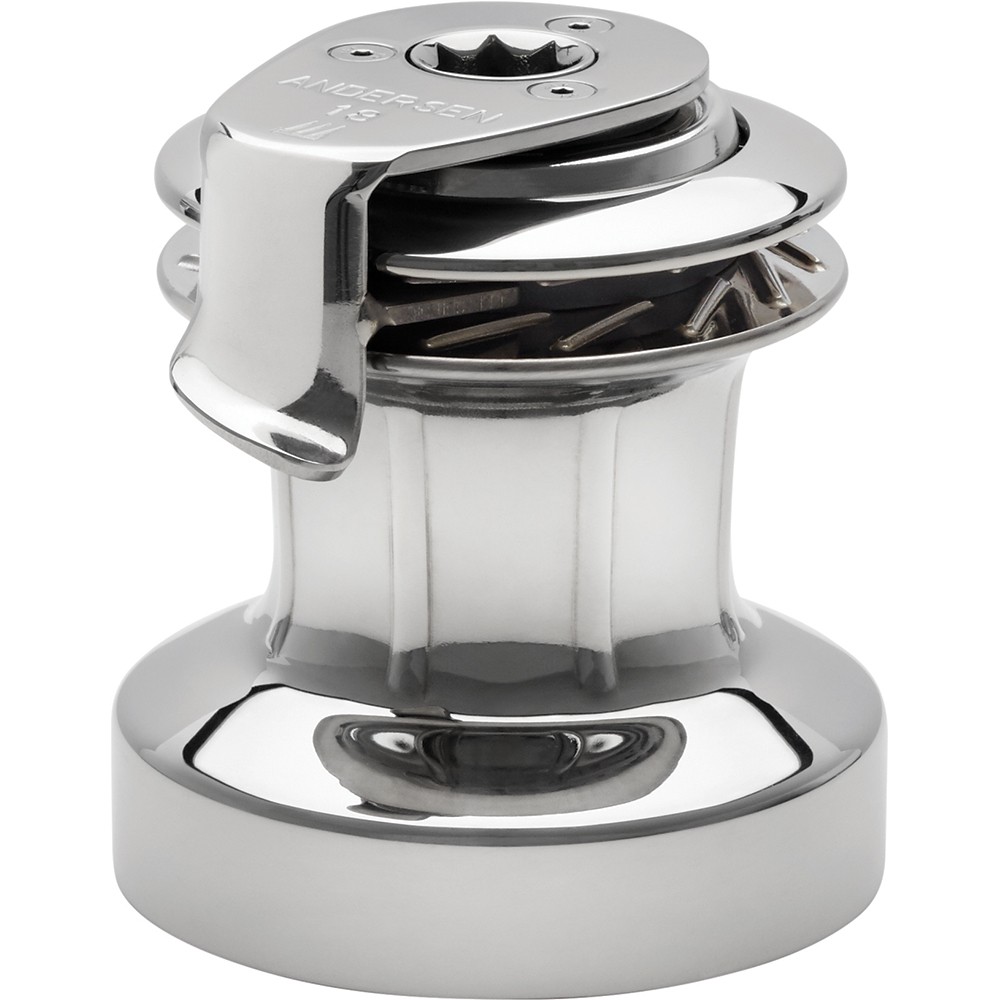 RA2018010000 ANDERSEN 18 ST FS Self-Tailing Manual Single Speed Winch - Full ...