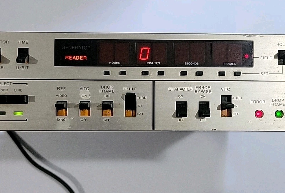 Sony BVG-1000 Time Code Generator/Reader