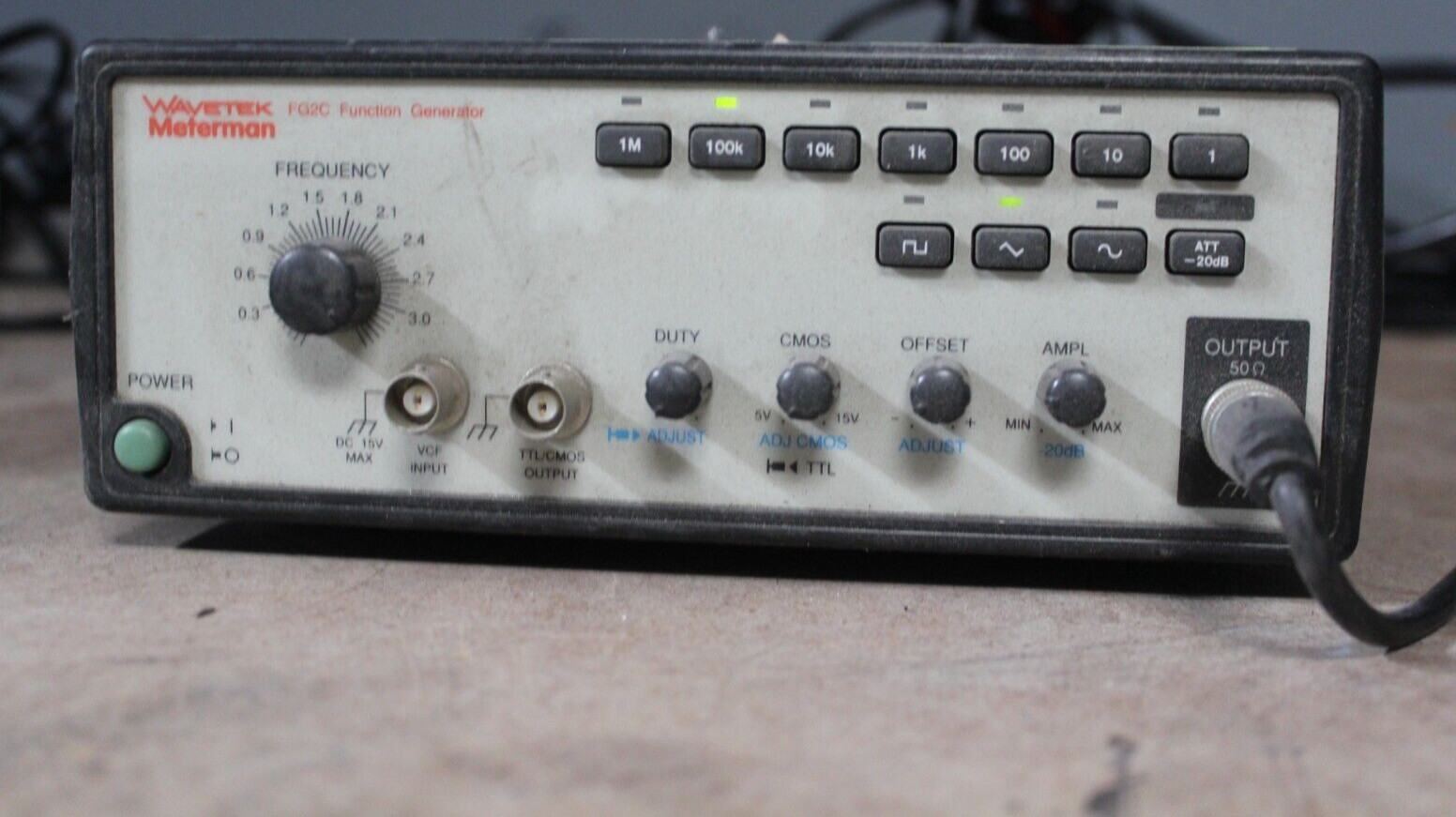 Wavetek Meterman FG2C Function Generator