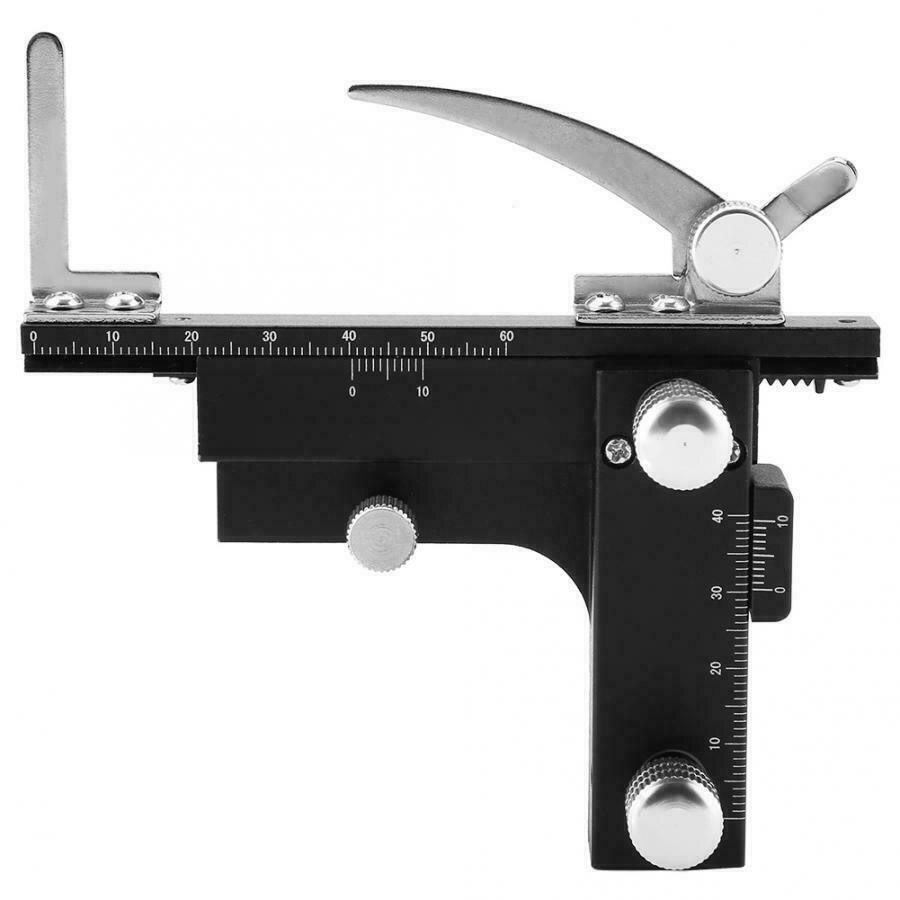 Biological Microscope Metal Moving Calipers X-Y Movable Stage With Scale