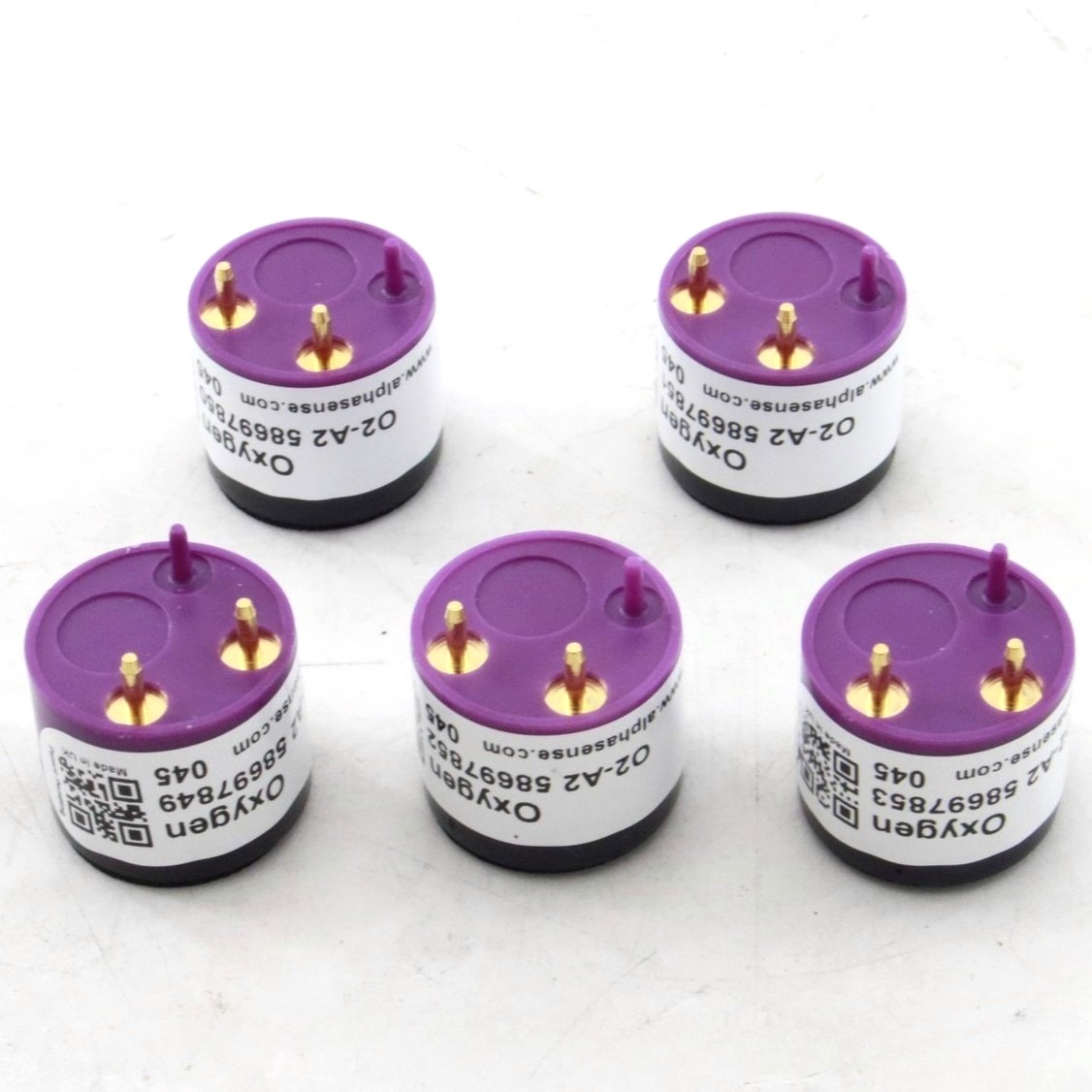 NEW 5PCS For BW Tech Gas Alert MicroClip XT Alphasense O2-A2 02-A2 Oxygen Sensor