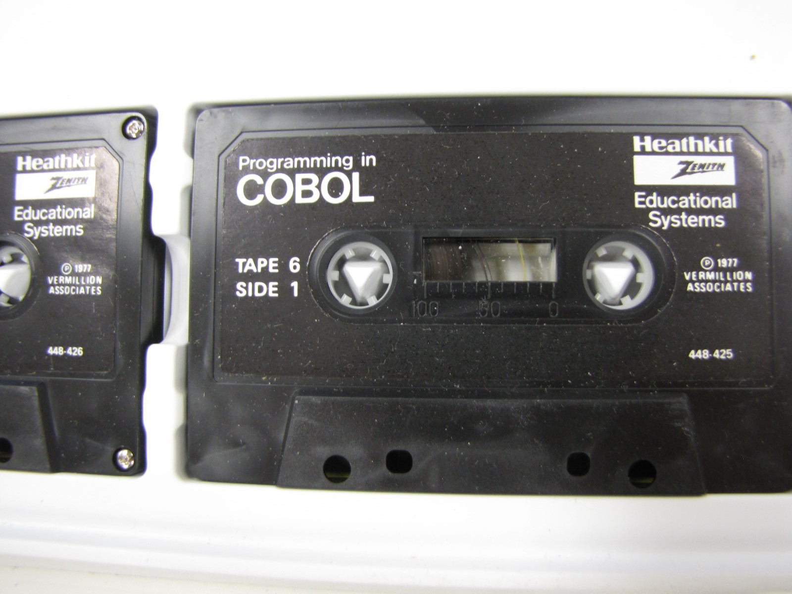 HEATHKIT 1977 Continuing Education for COBOL PROGRAMMING Kit w/ 9 Tapes & Test