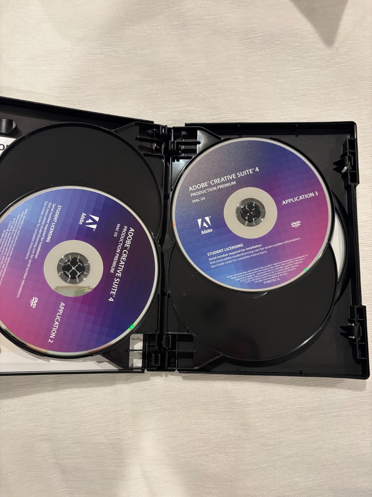 Adobe Creative Suite 4 Mac OS Production Premium Student Edition