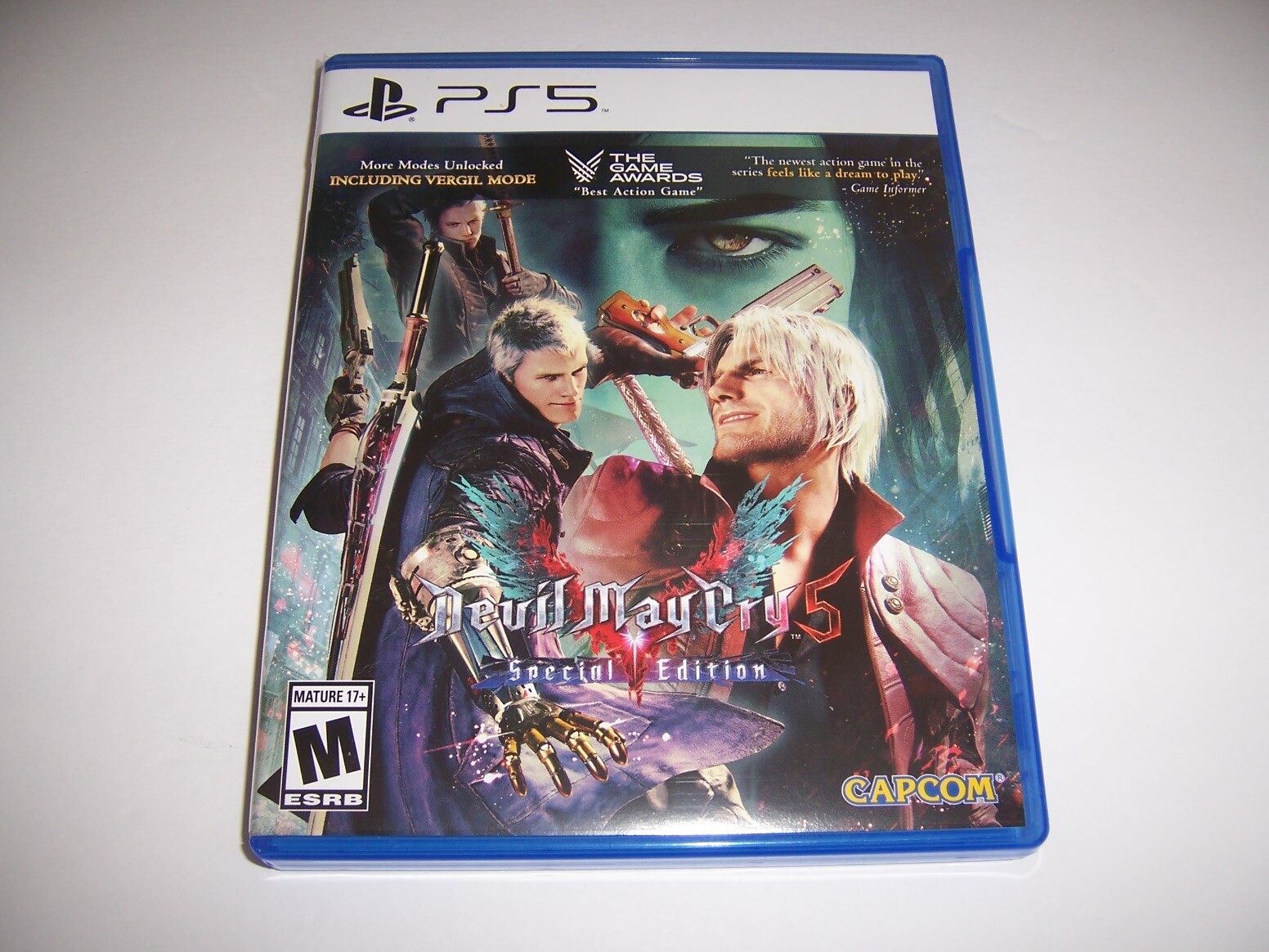 Replacement Box Case DEVIL MAY CRY 5 Sony PlayStation 5 PS5 ORIGINAL