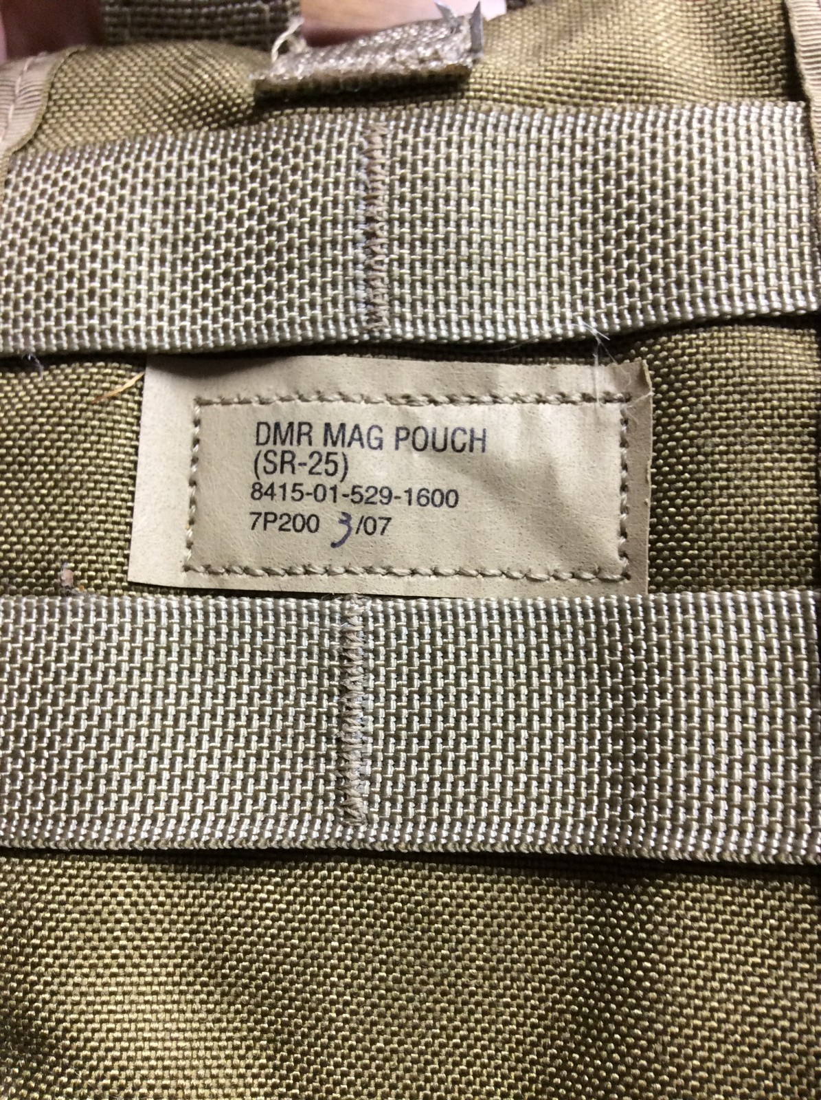 DMR Double Mag Pouch SR 25 7.62 x 51 Khaki