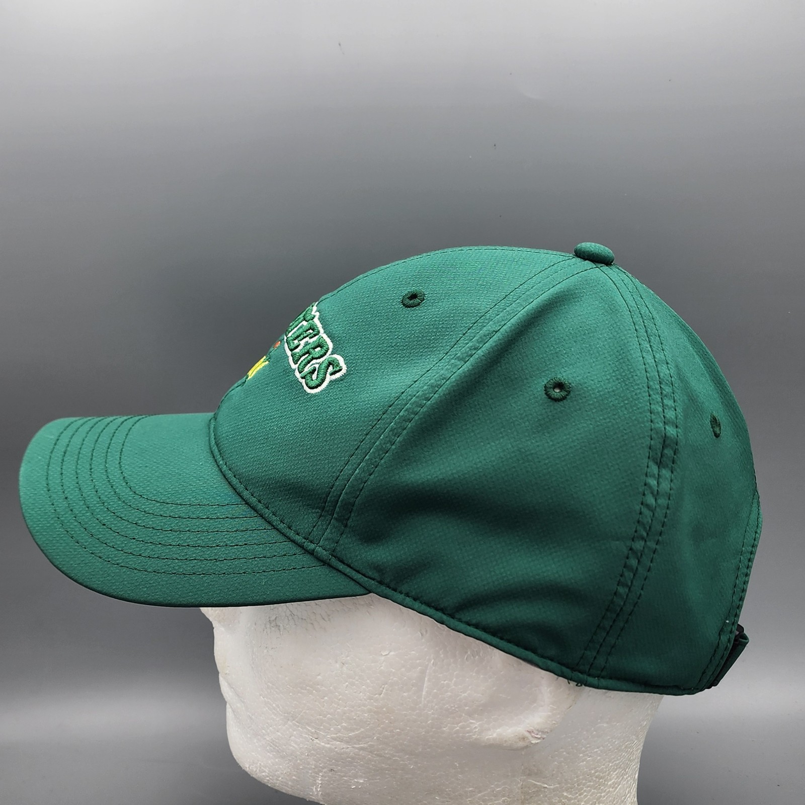 Masters Logo Ball Cap Green Adjustable 2025 Augusta Golf Hat Performance