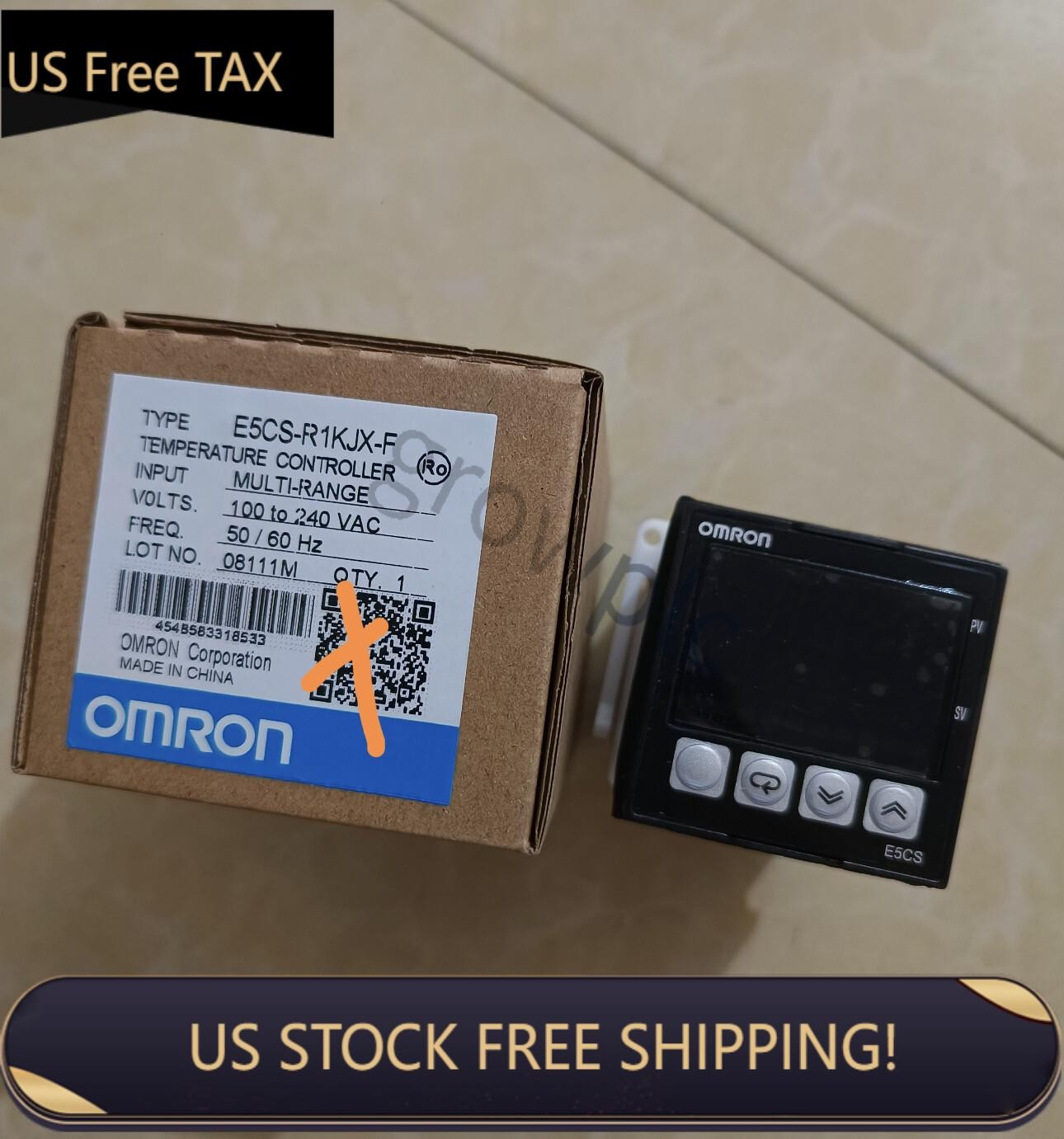New In Box OMRON E5CS-R1KJX-F Temperature Controller