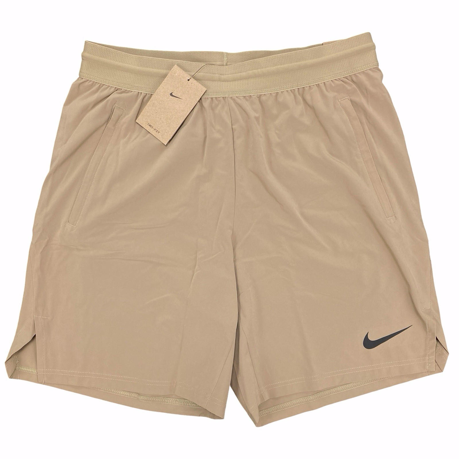 Nike Men's Dri-FIT Flex Vent 8'' Training Shorts Standard Fit Brown DM5950-247