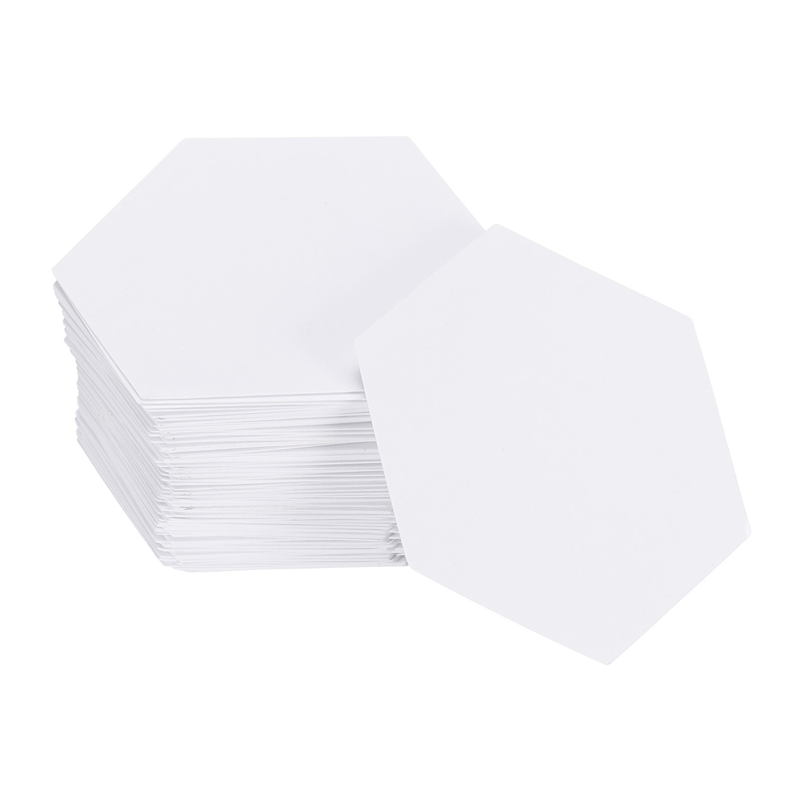 100pcs Hexagon 0.75-Inch Paper Piecing Paper, English Paper Quilting Template