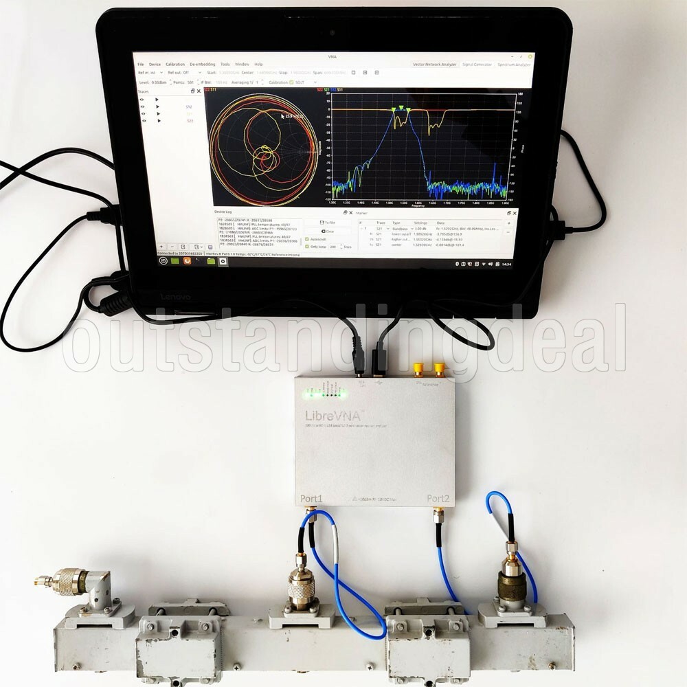 LibreVNA Antenna Analyzer 100KHz-6GHz USB Based Full Vector Network Analyzer