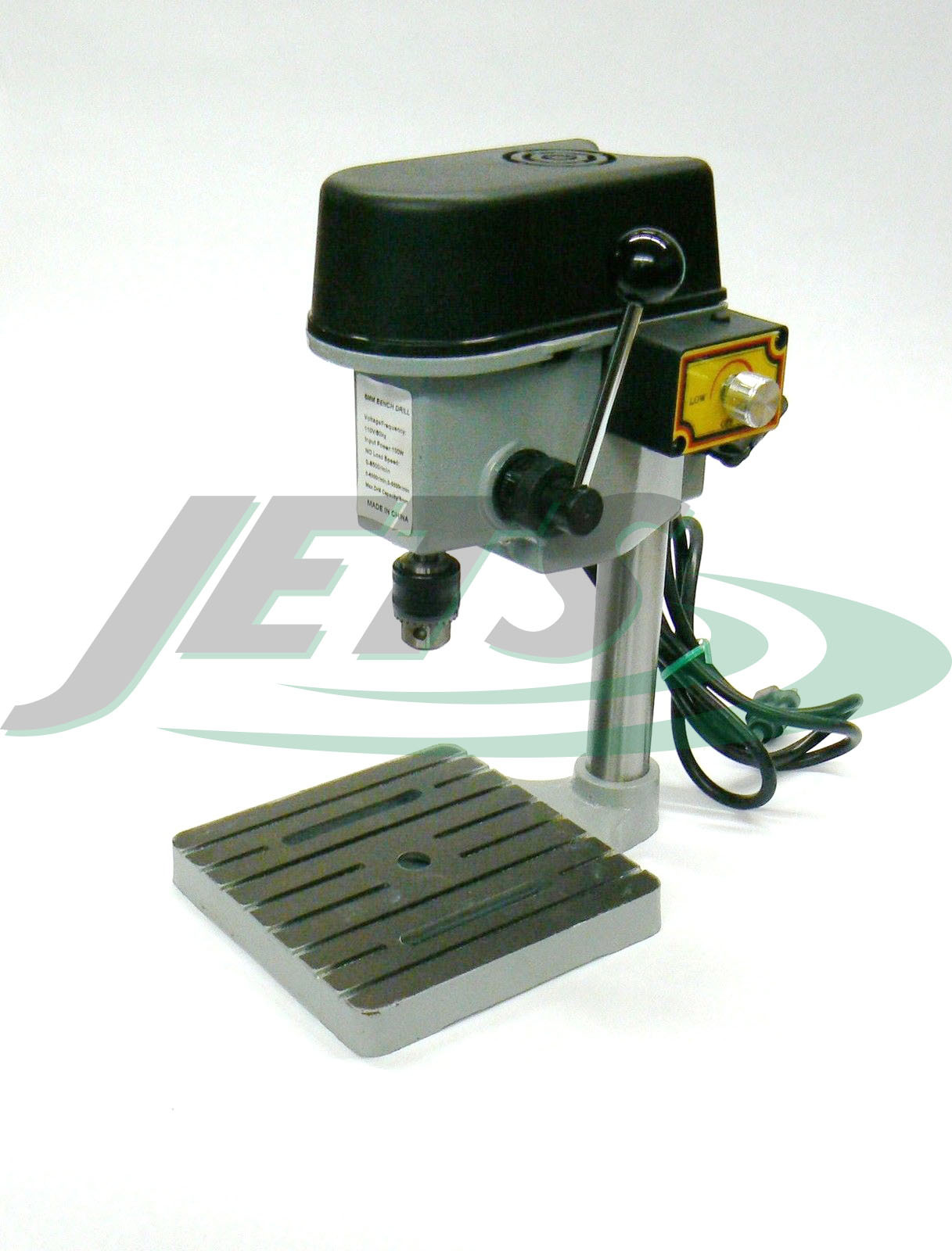 Mini Drill Press Compact Drill Presses Bench Jeweler Hobby 3-Speeds Max 8500 RPM