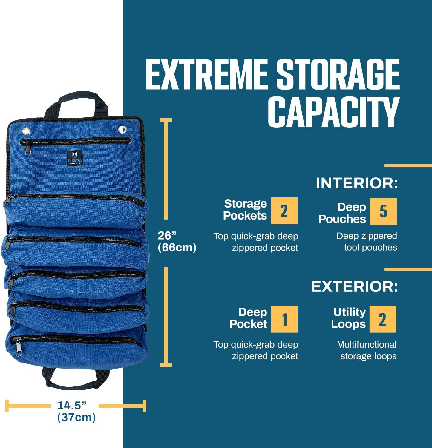 Titan Deluxe Tool Roll