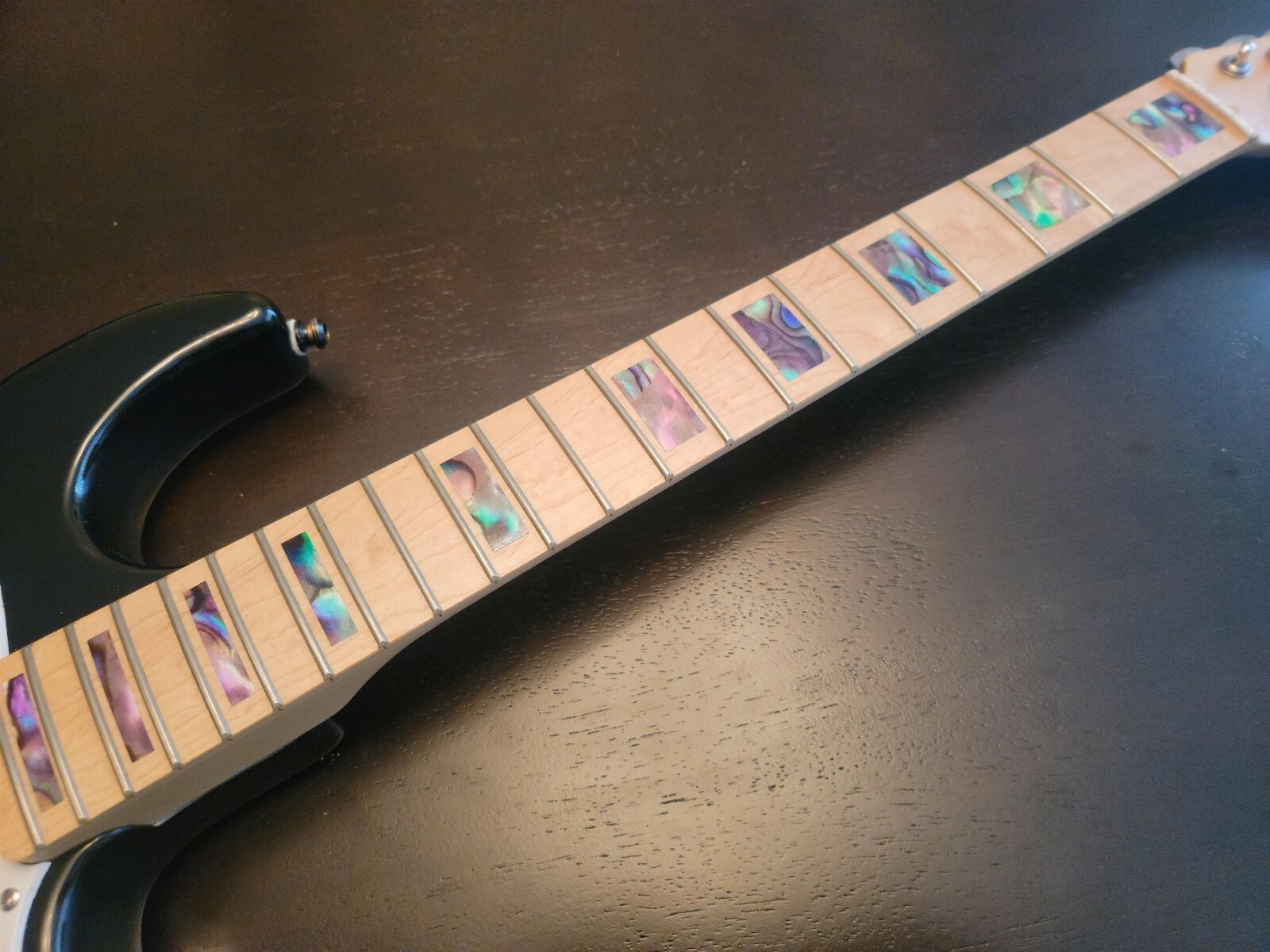 Abalone Blocks Design Fretboard Markers Vinyl Decals Inlays for Any Guitar