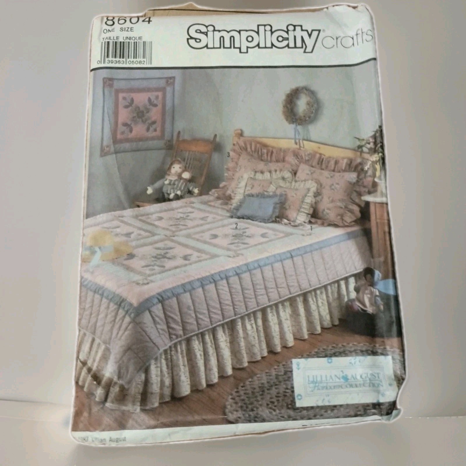 PatternVintage,1987 SimplicityCrafts8604 Lillian'sAugust HeirbornCollectionUNCUT