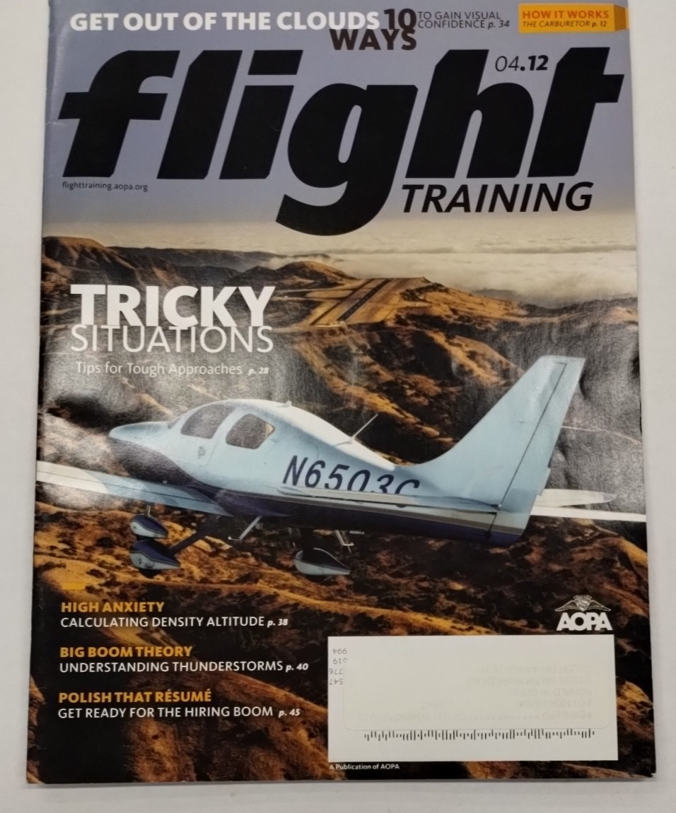 Flight Training Magazine April 2012/Volume 24/Number 4-Original