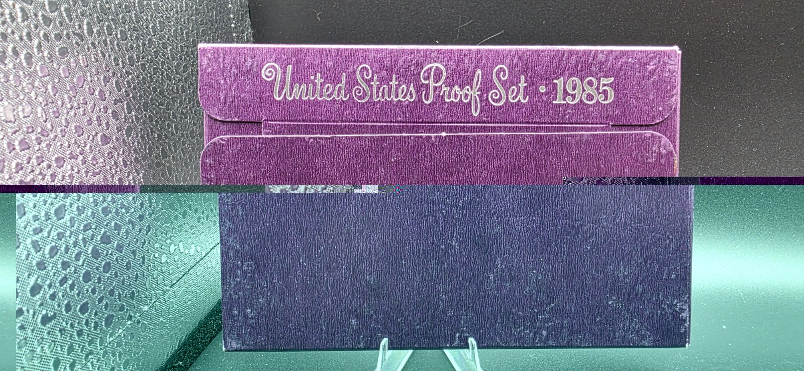 1985 Proof set CN-Clad Kennedy Half dollar Washington - (OGP) 5 coins
