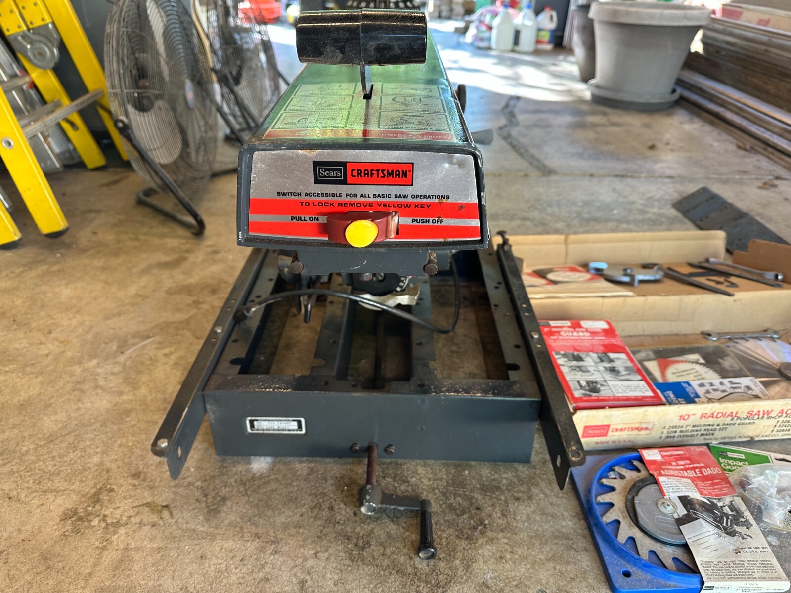 Radial Arm Saw 10" by Sears