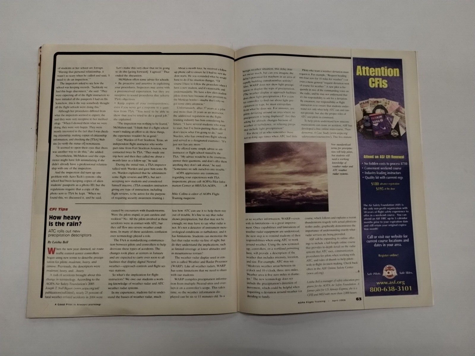 AOPA Flight Training Magazine April 2006-Original