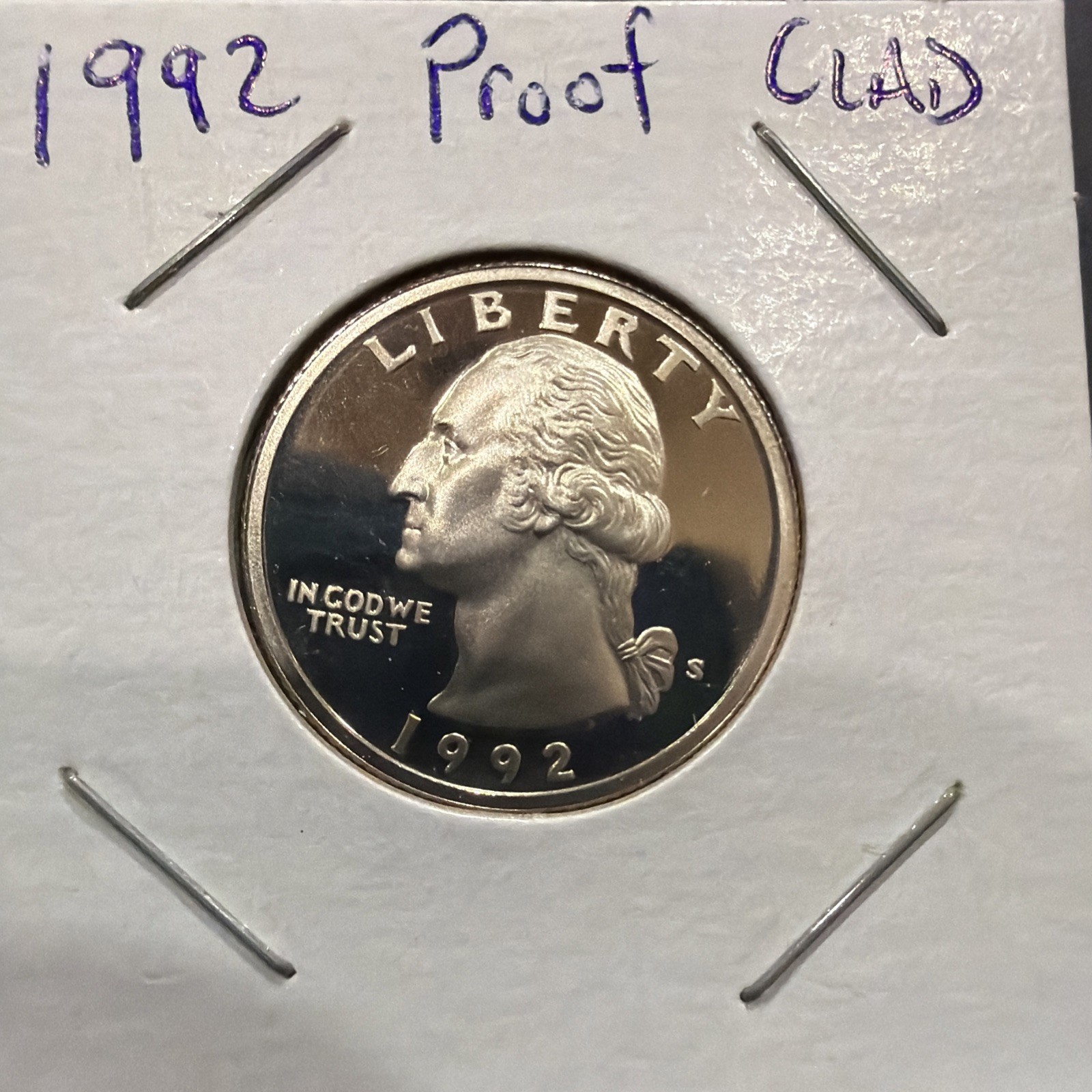 1992-S Proof Quarter DCAM