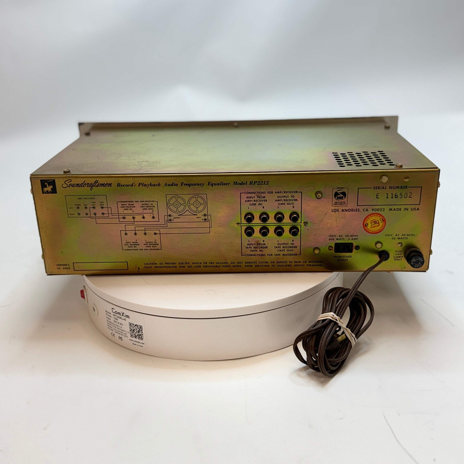 Vintage Soundcraftsmen RP 2212 Equalizer
