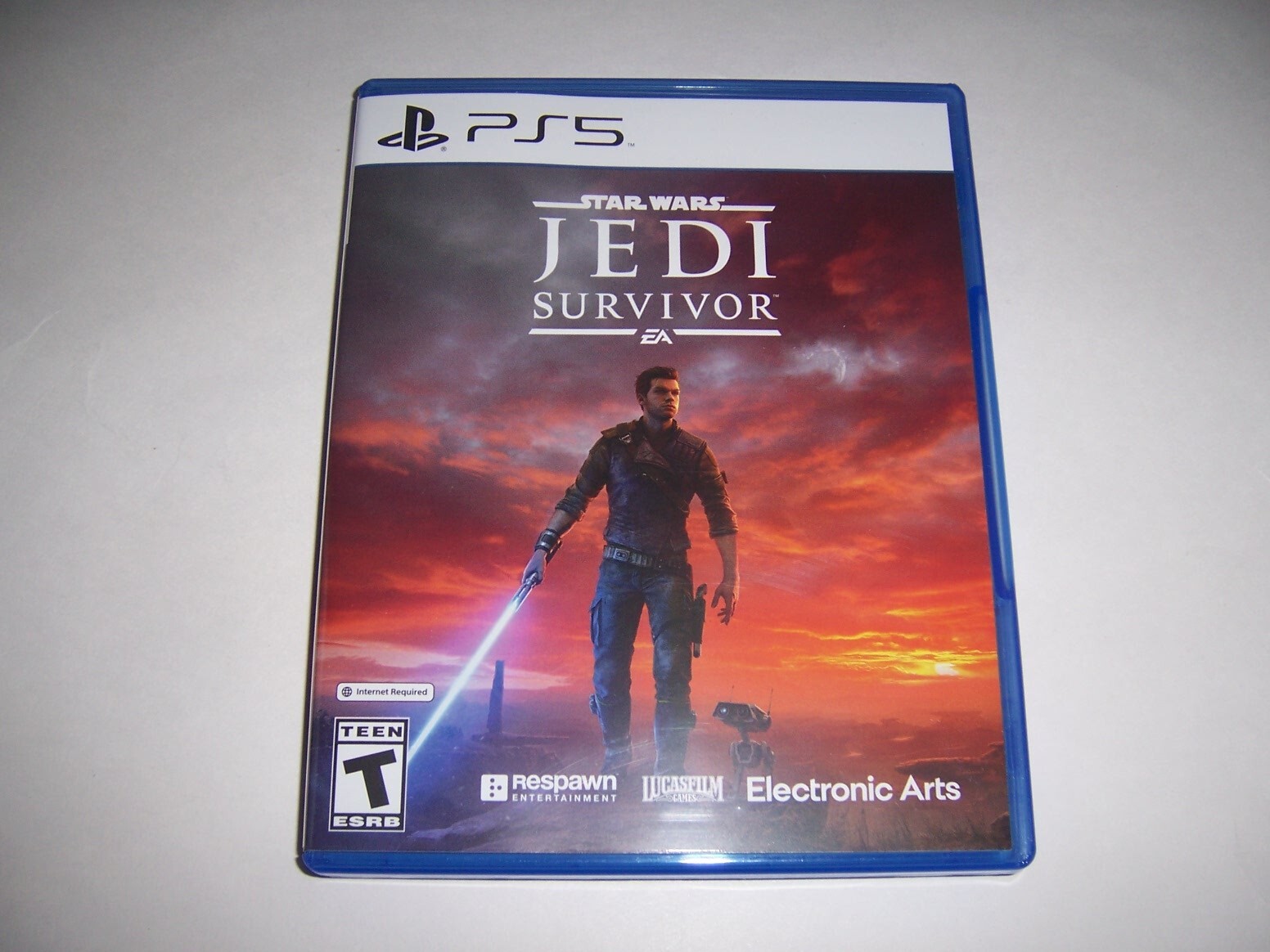 Replacement Box Case Only - Star Wars Jedi Survivor PlayStation PS5 AUTHENTIC