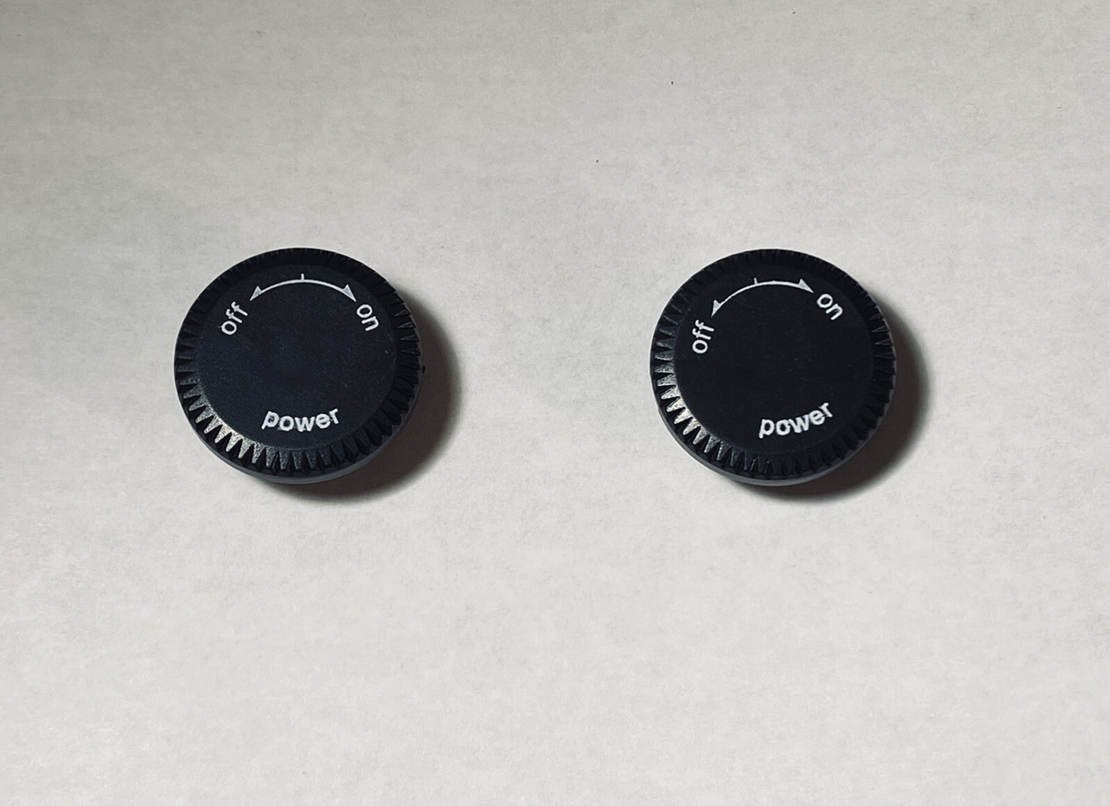 Technics 1200 mk5 m3d m5g on off knob (pair)