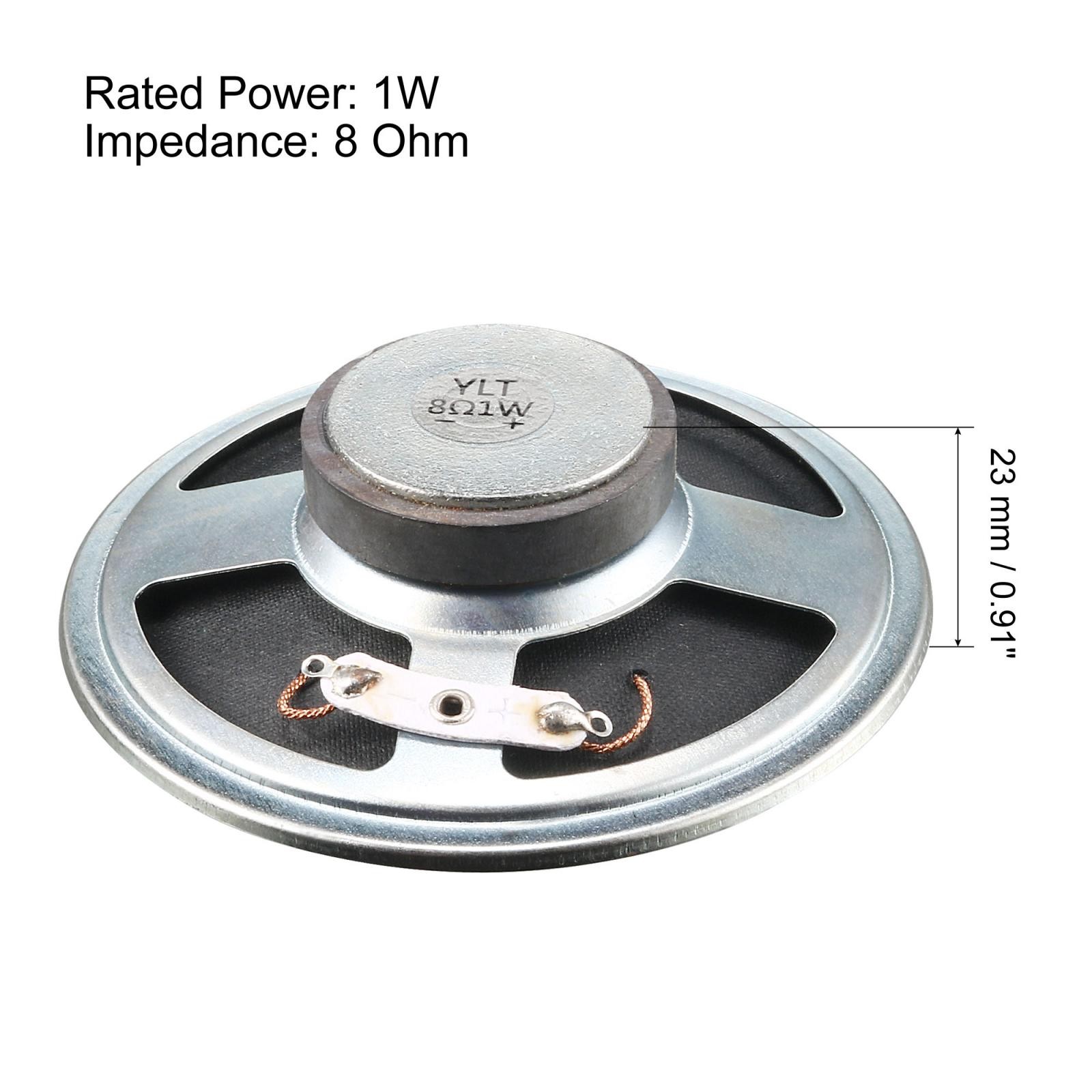 1W 8 Ohm Micro Internal Speaker Magnet Loudspeaker 77mm Dia 2pcs