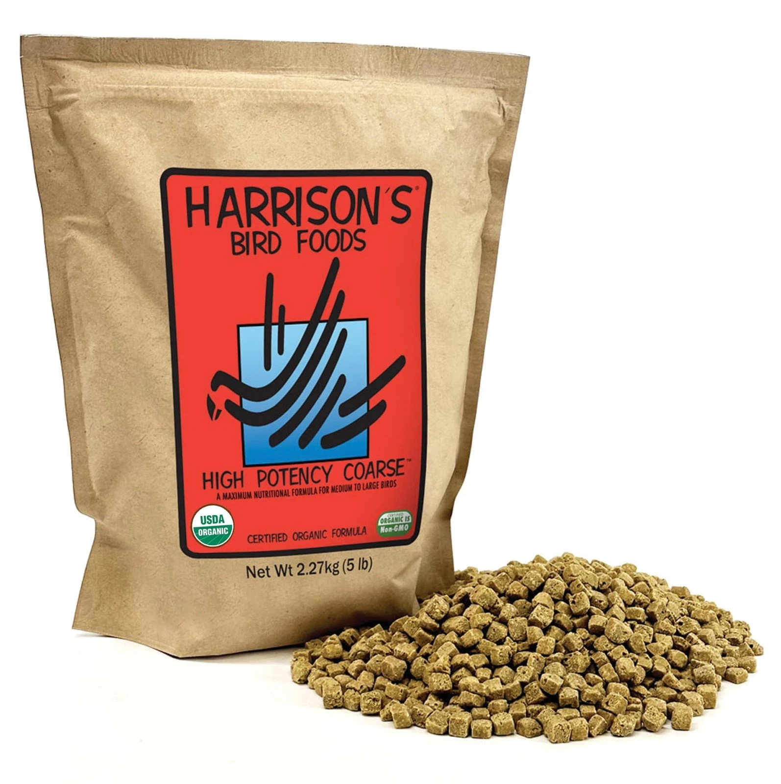 Harrisons Bird Foods High Potency Coarse 5lb
