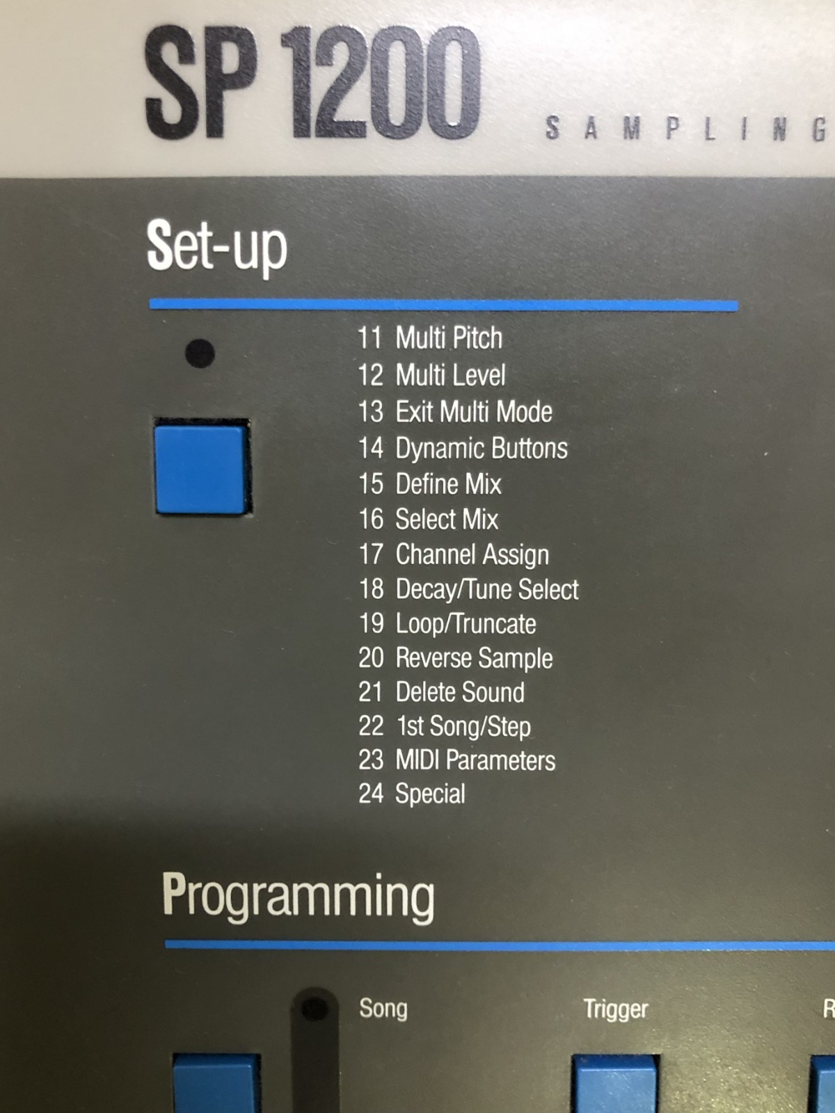 E-mu SP 1200 Proto type Serial #20 read description